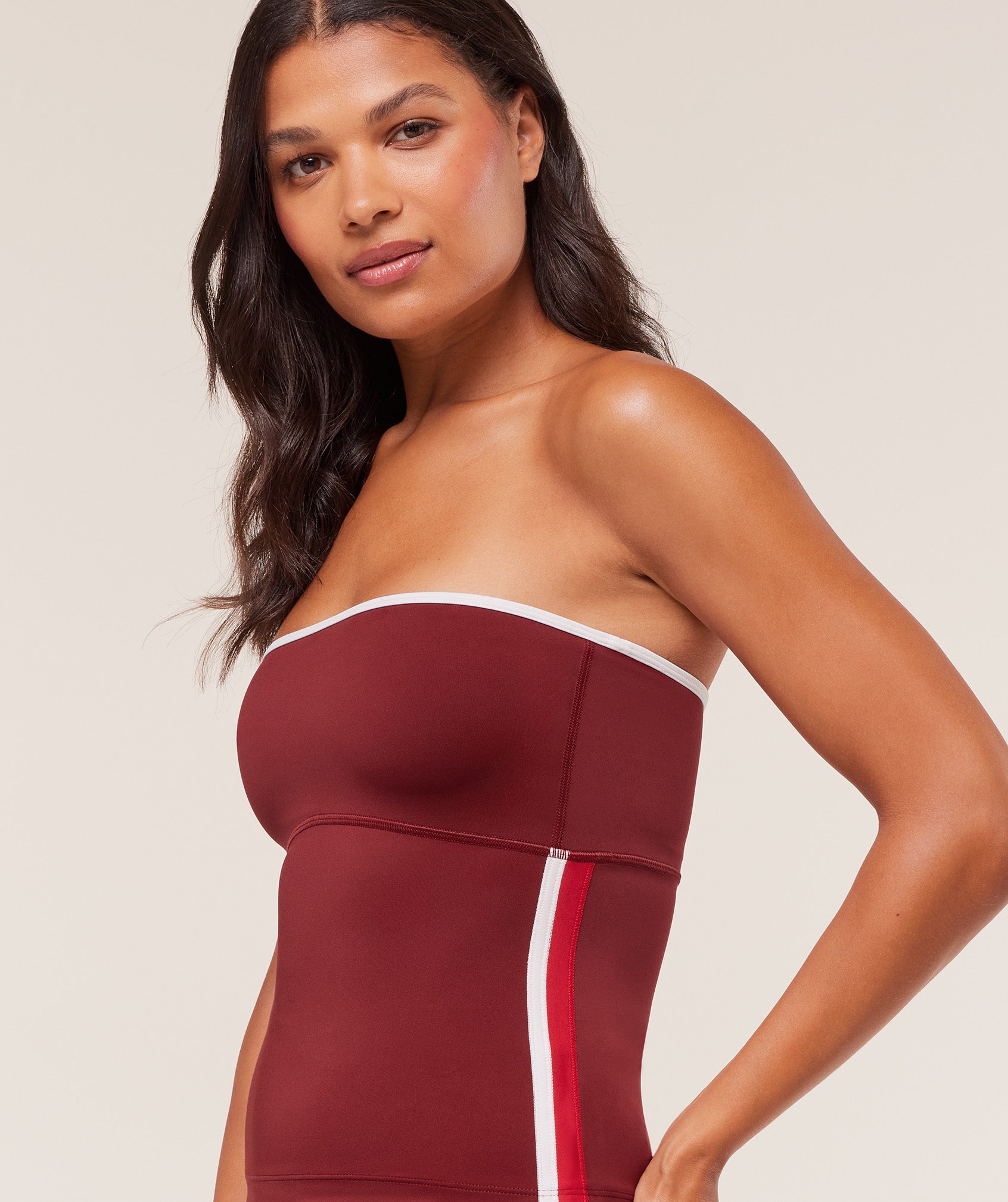 Piping Bandeau With Shelf - Image 5