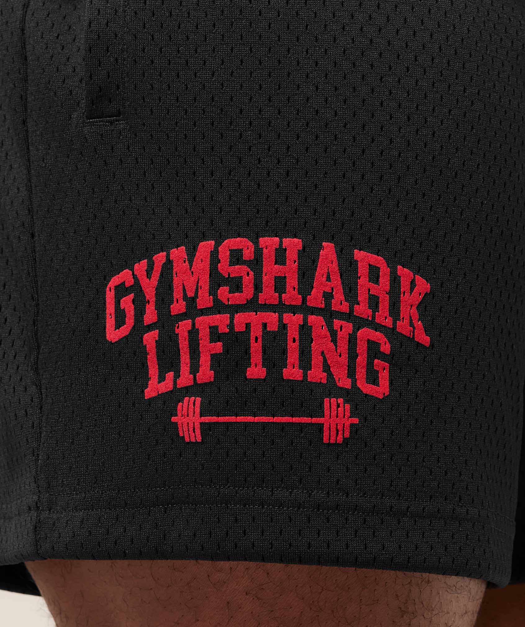 Lifting Barbell Mesh 5" Shorts - Image 5