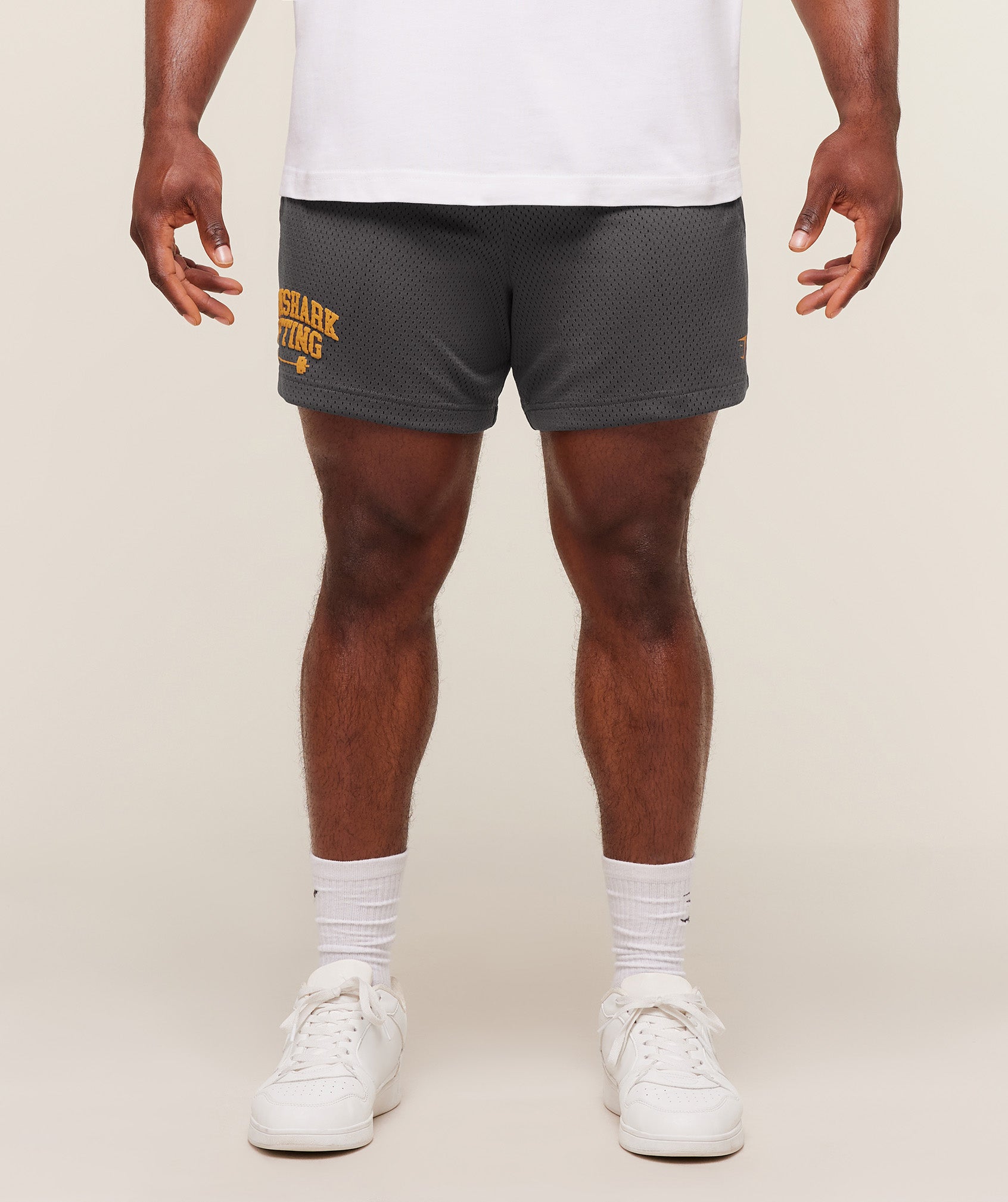 Lifting Barbell Mesh 5" Shorts