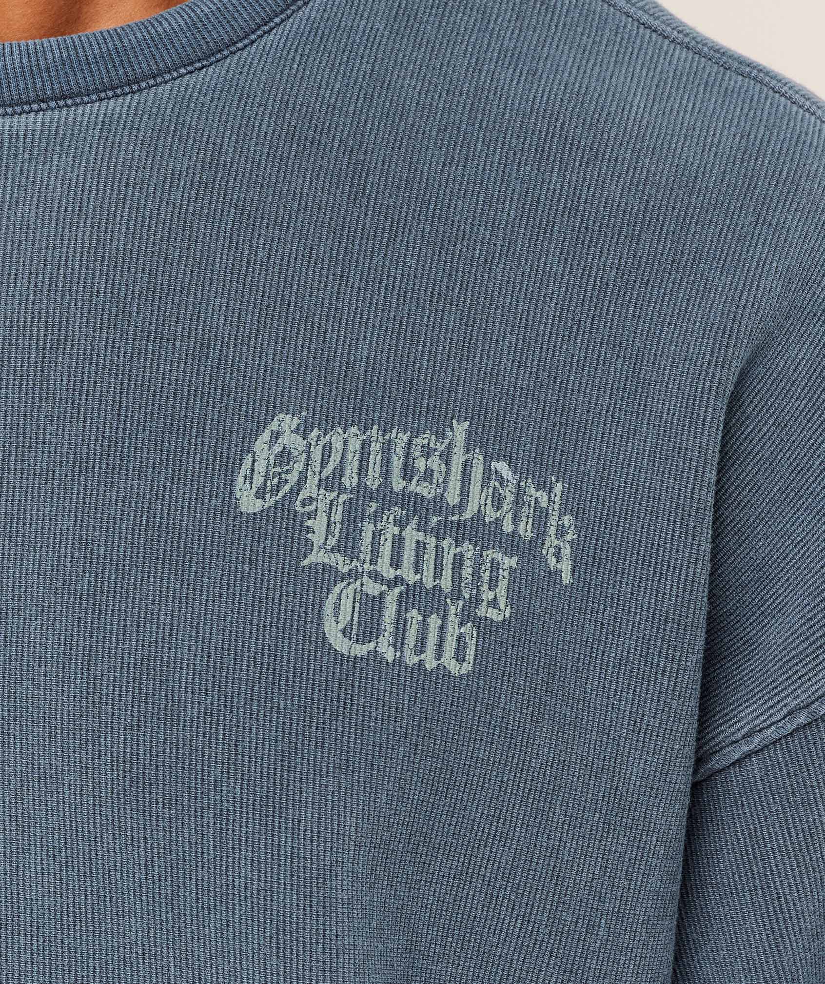 Heavyweight Textured Graphic T-Shirt Extreme Oversized Fit - Image 7