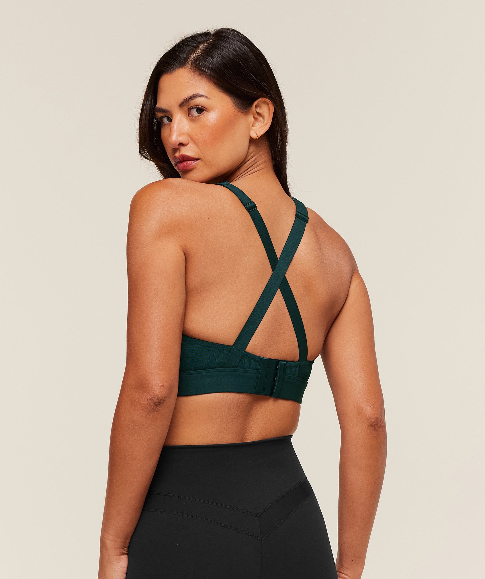 Alternative view of Crossover Strap High Support Sports Bra High Support