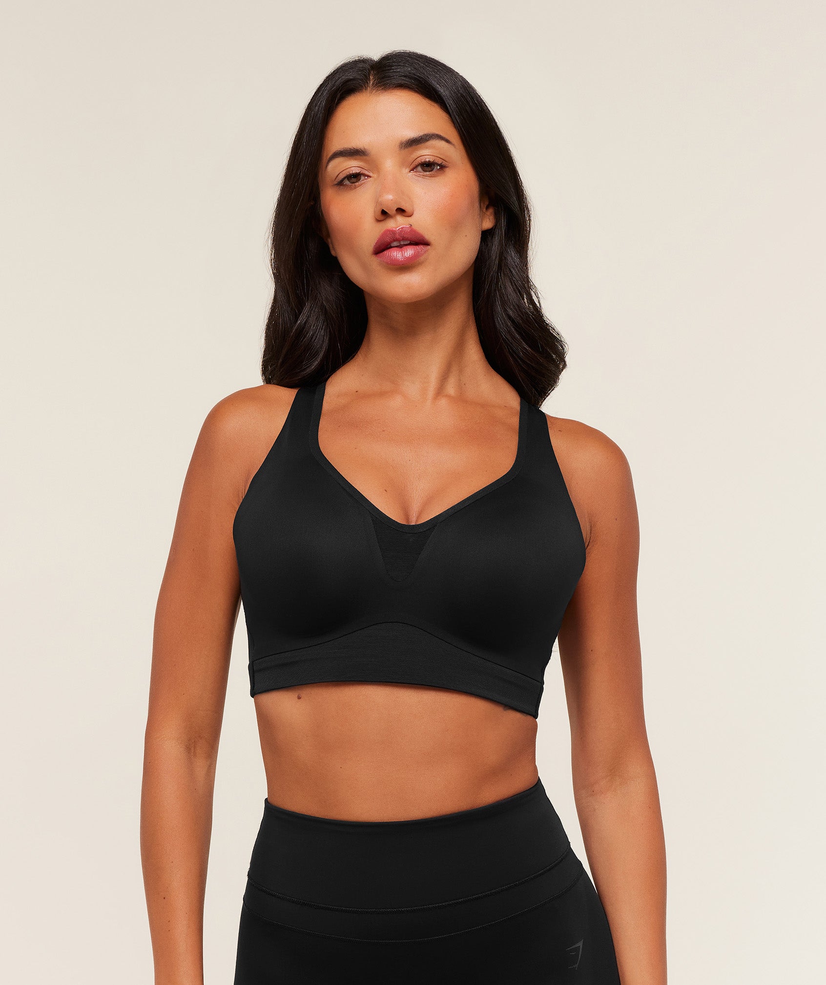 High Support V-Neck Sports Bra High Support