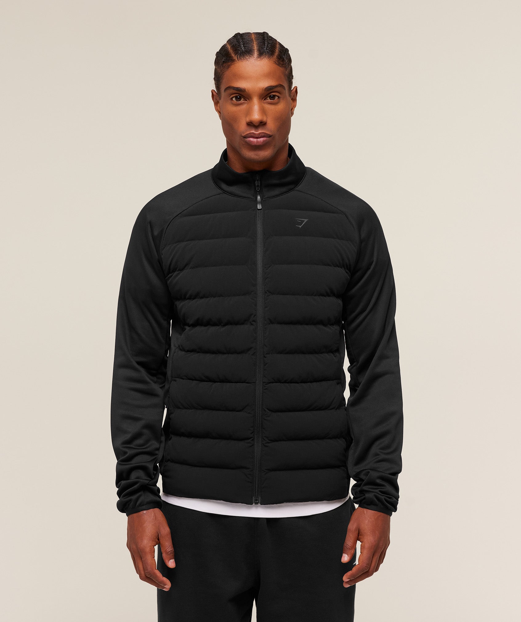 Hybrid Quilted Jacket Slim Fit