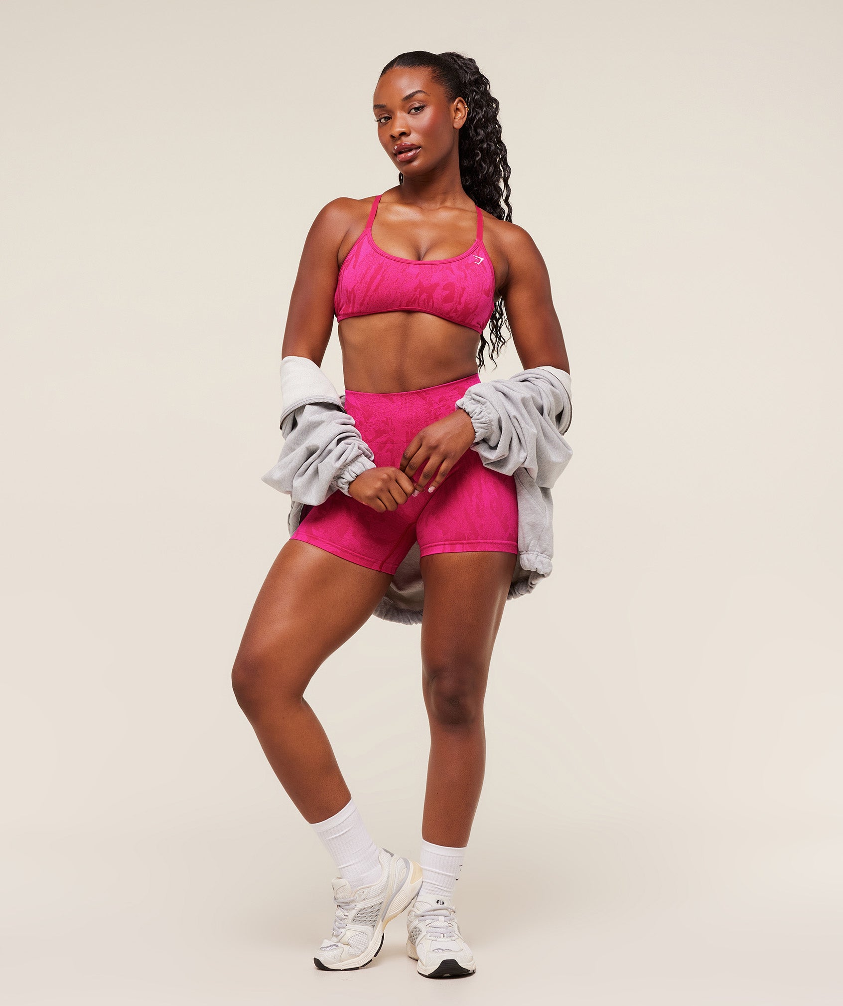 Adapt Camo Cross Back Sports Bra Light Support - Image 4