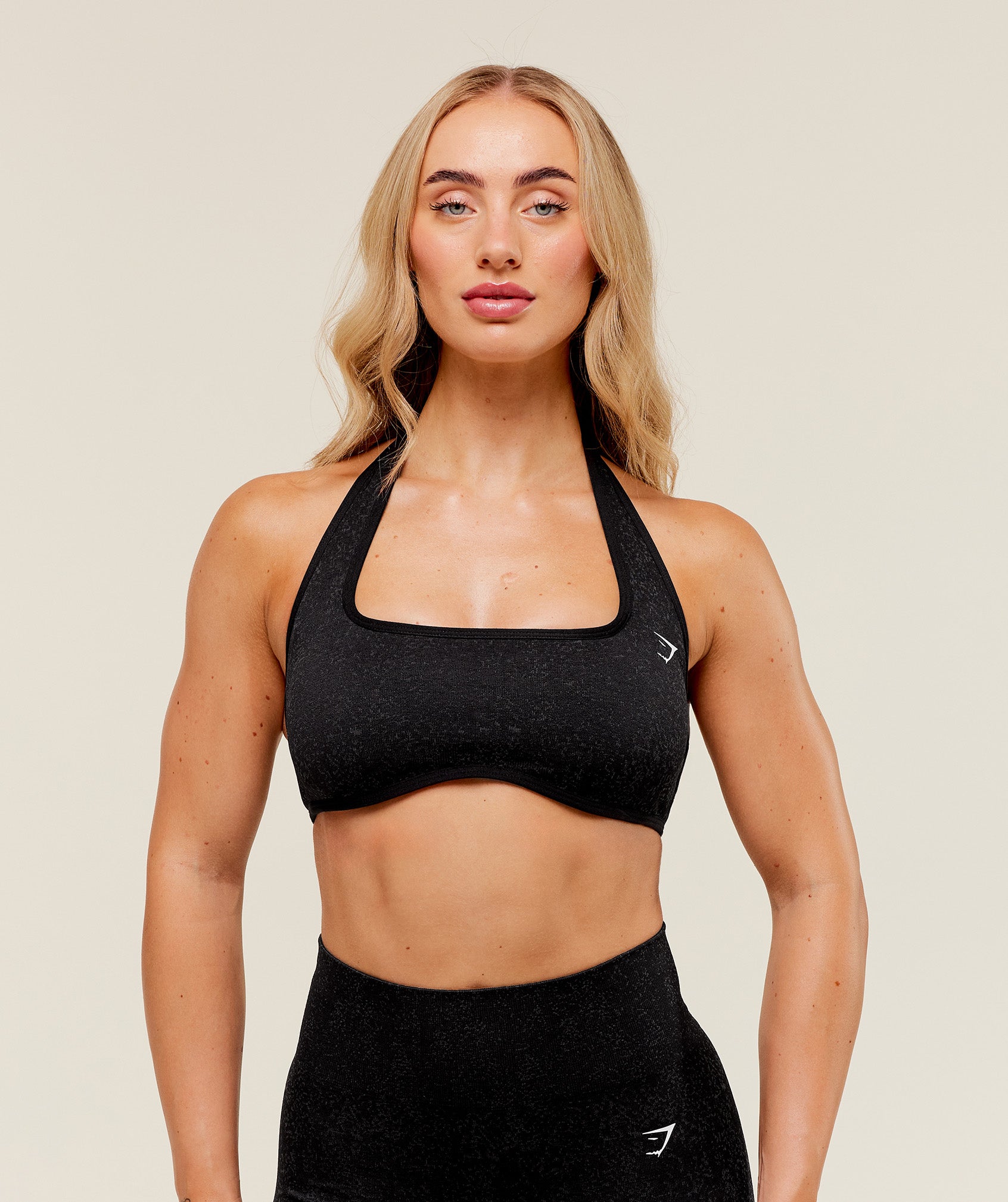 Adapt Fleck X Whitney Halterneck Sports Bra Light Support