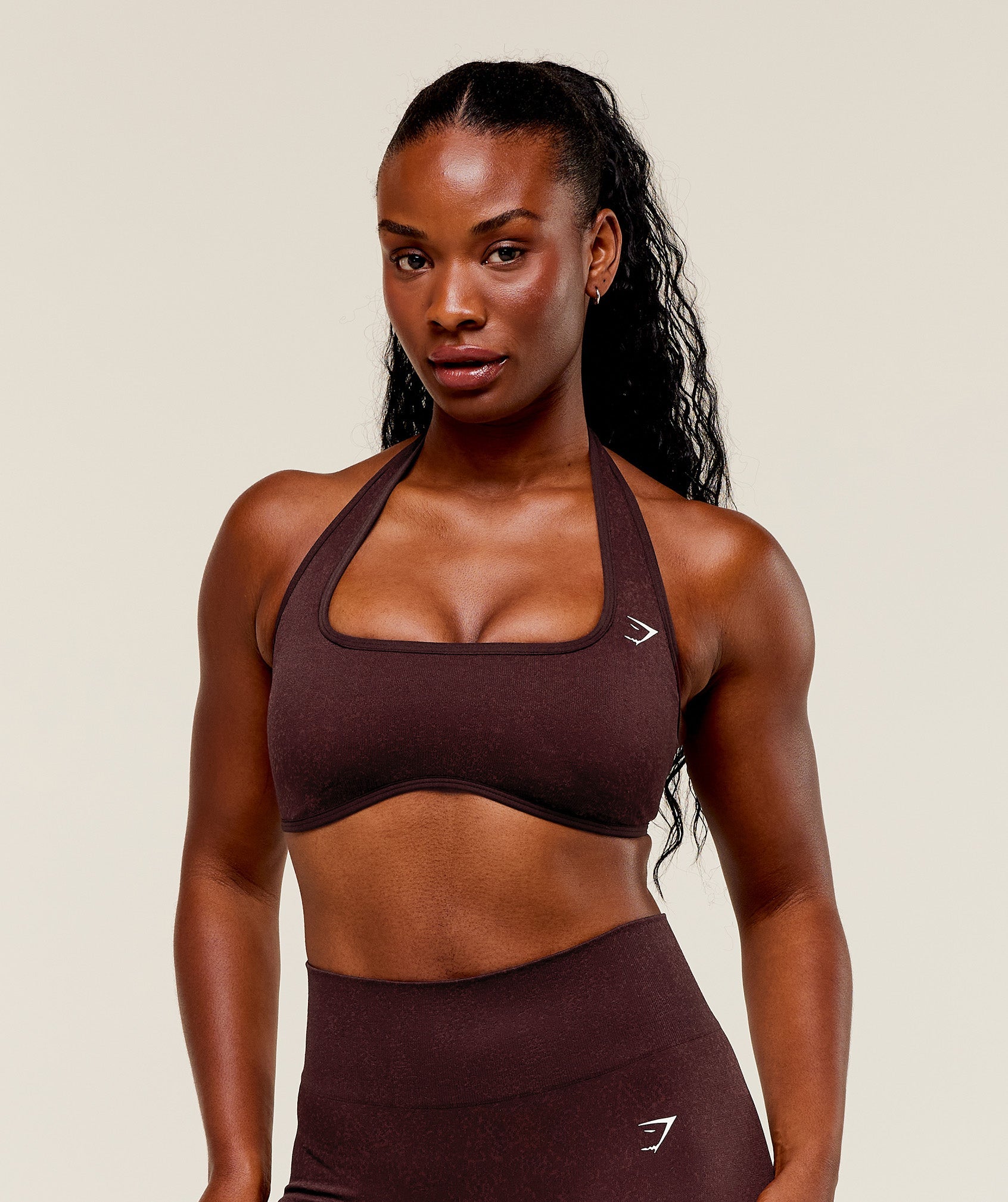 Alternative view of Adapt Fleck X Whitney Halterneck Sports Bra Light Support