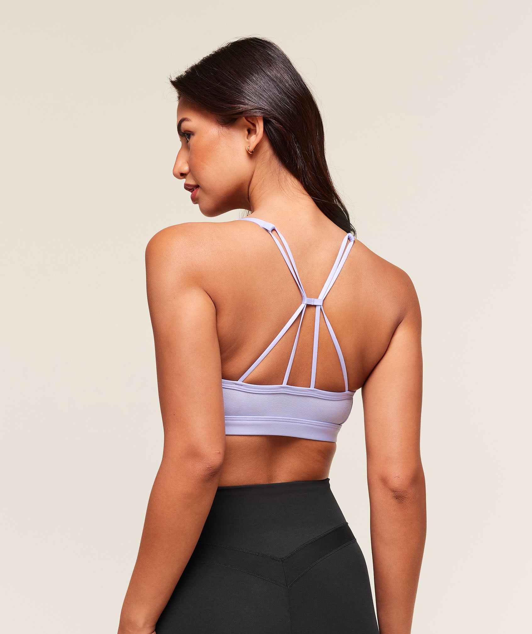 Alternative view of Ruched Strappy Sports Bra Light Support