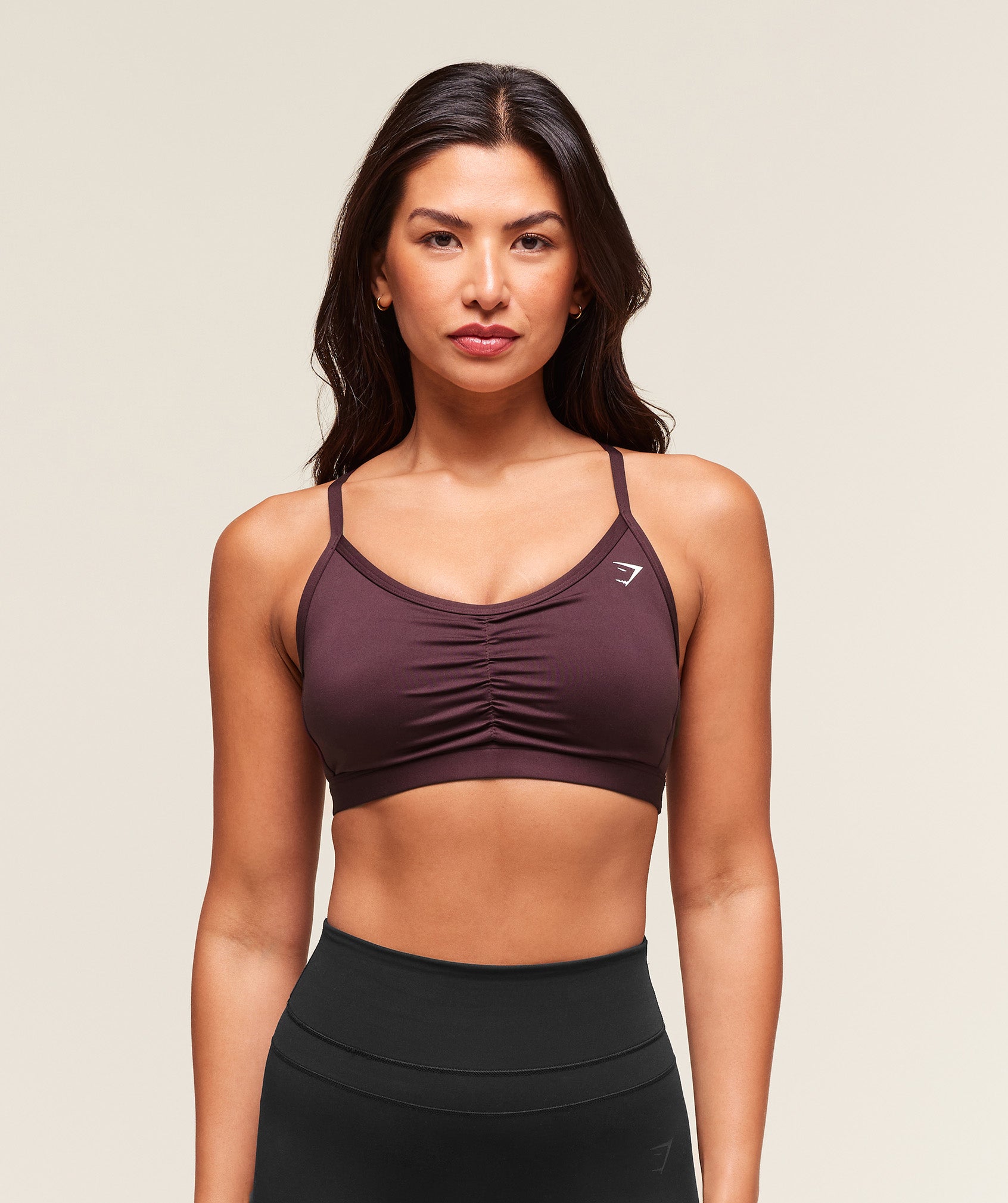 Ruched Sports Bra Medium Support