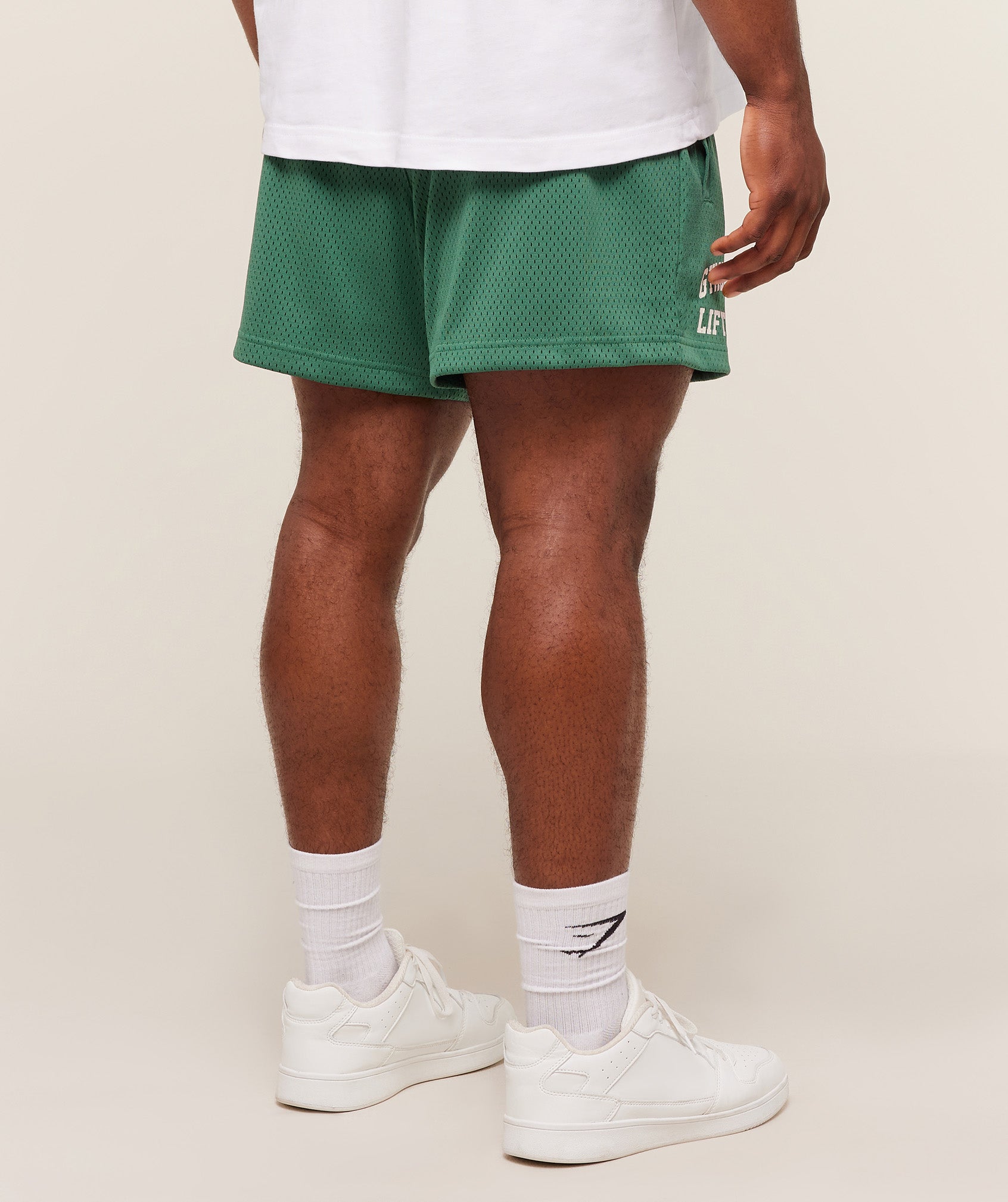 Alternative view of Lifting Mesh 5" Shorts