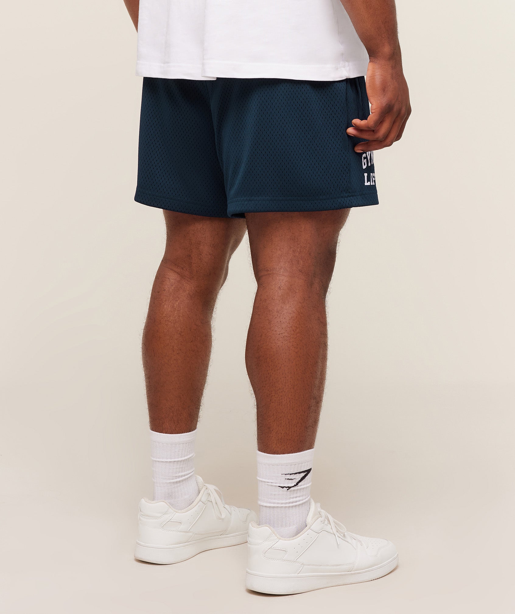 Alternative view of Lifting Mesh 5" Shorts