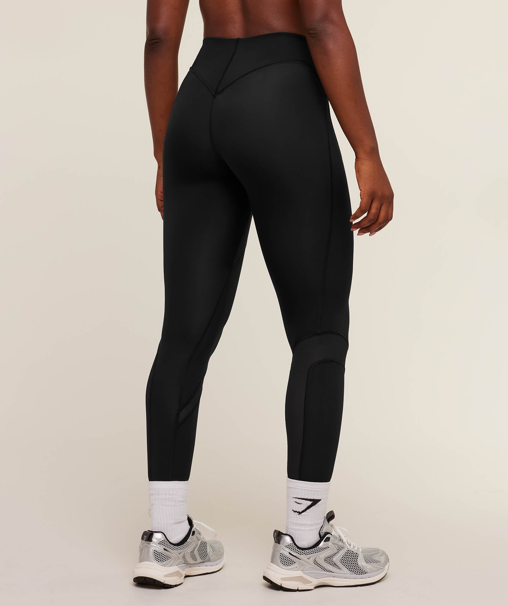 Alternative view of Mesh Panel Leggings Regular
