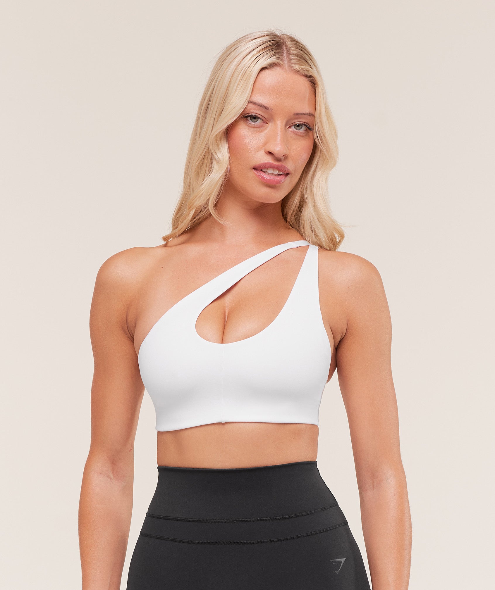 One Shoulder Sports Bra Light Support