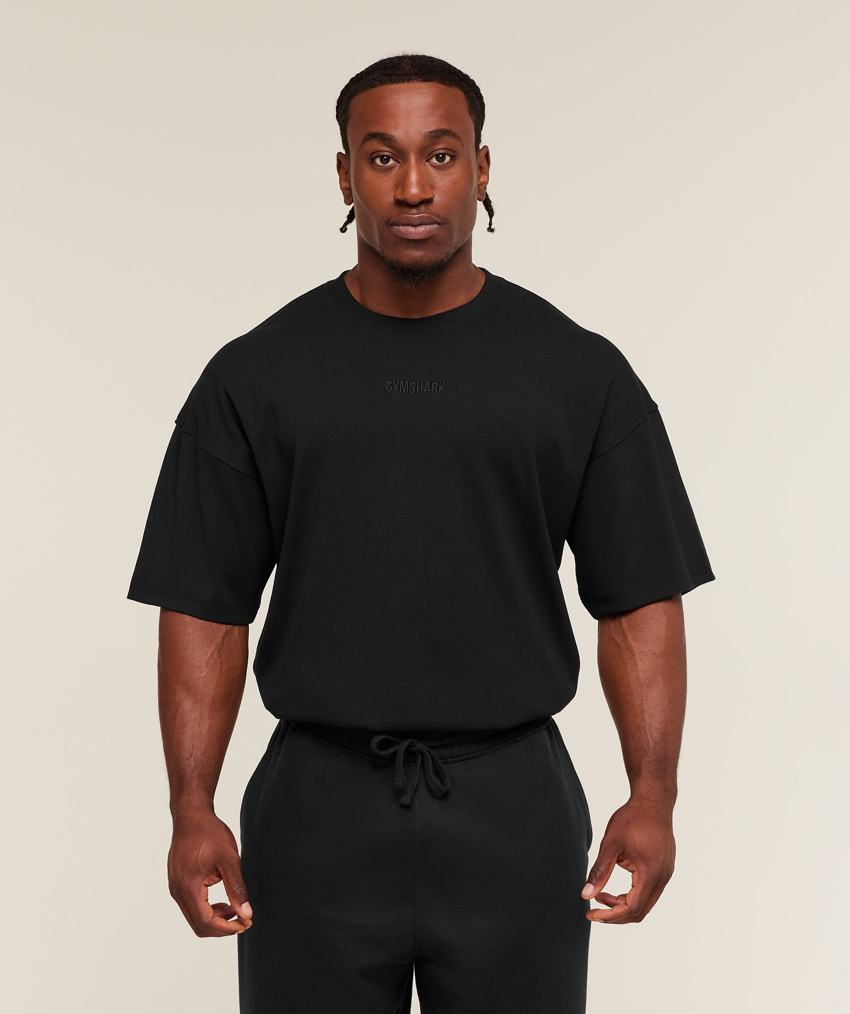 Oversized Premium Ribbed T-Shirt Oversized Fit