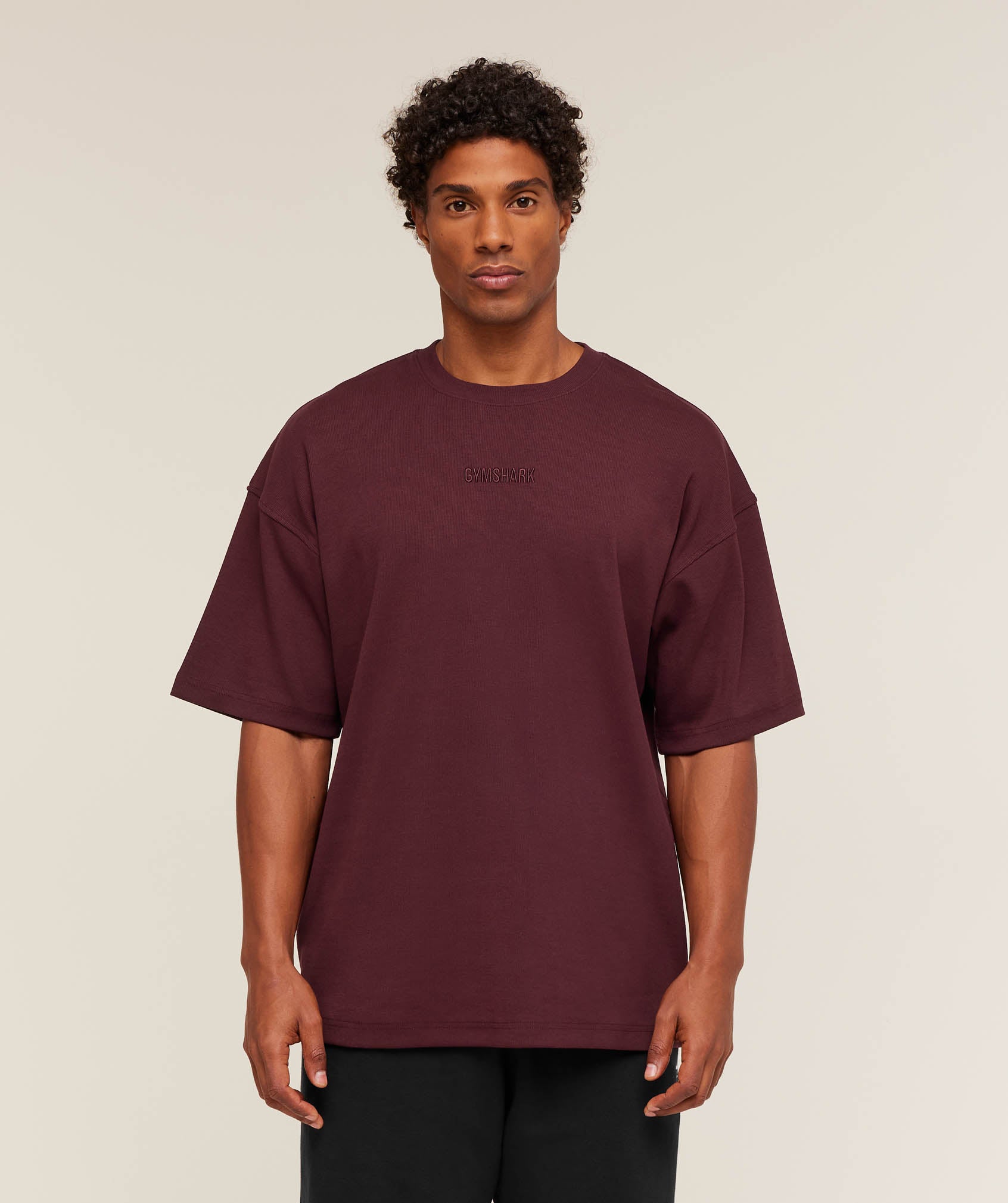 Oversized Premium Ribbed T-Shirt Oversized Fit - Image 5