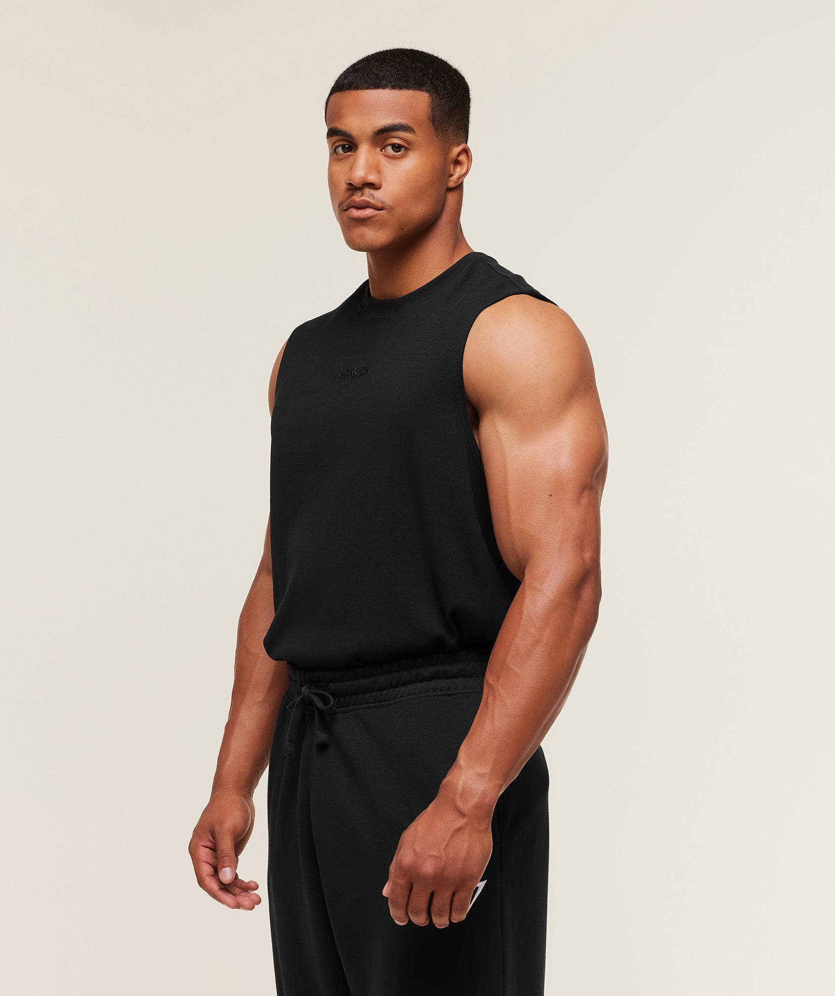 Alternative view of Oversized Premium Ribbed Tank Oversized Fit