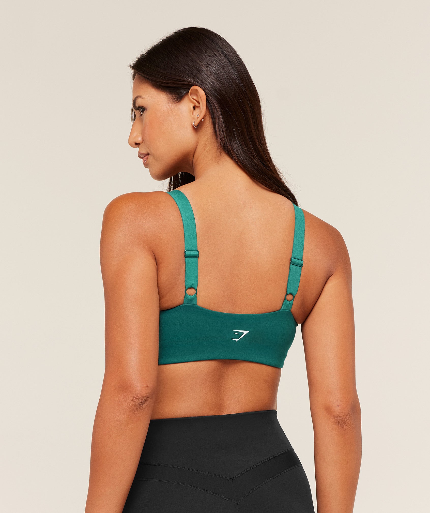 Alternative view of Pleated Medium Support Sports Bra Medium Support