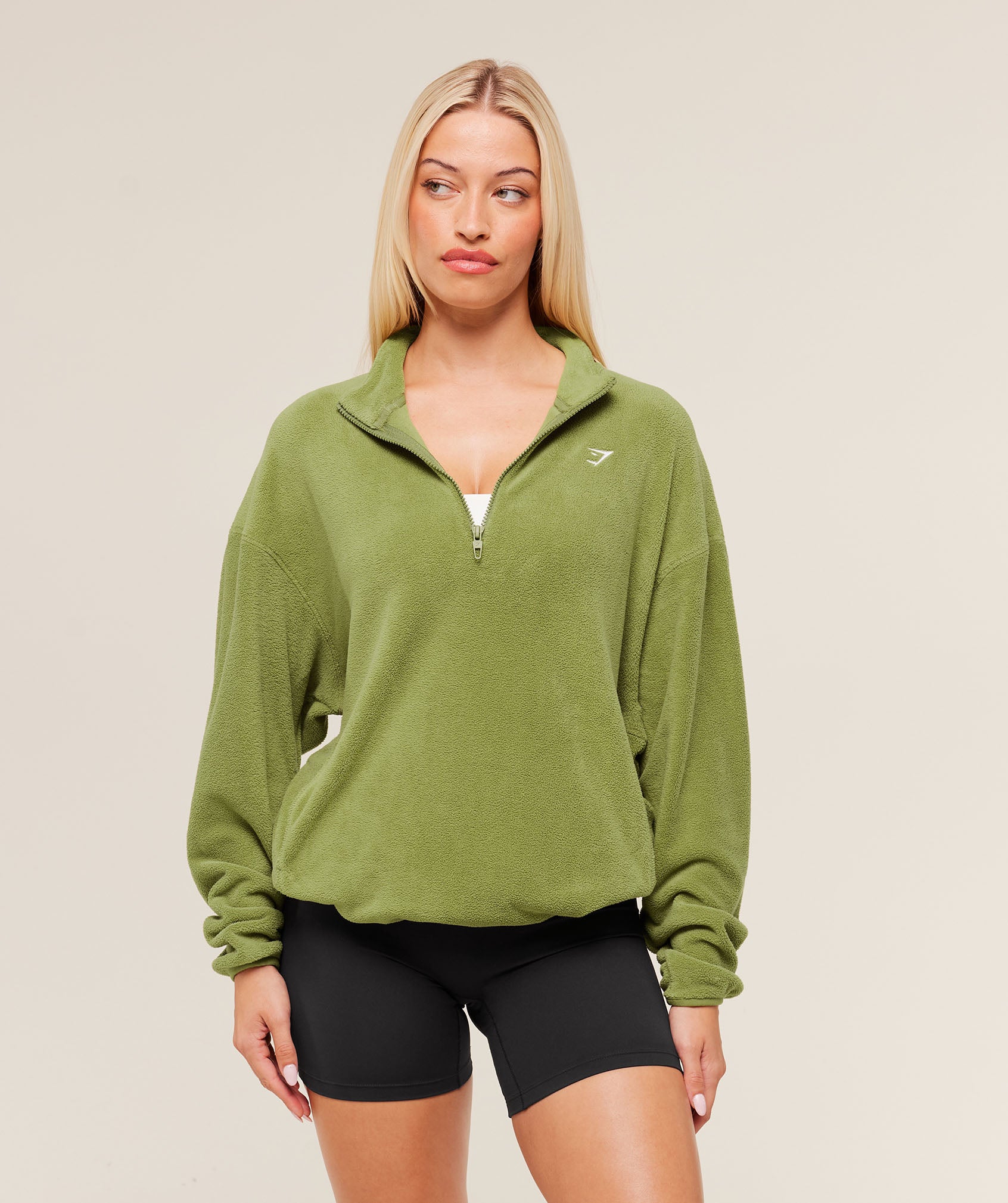 Polar Fleece 1/4 Zip Oversized Fit