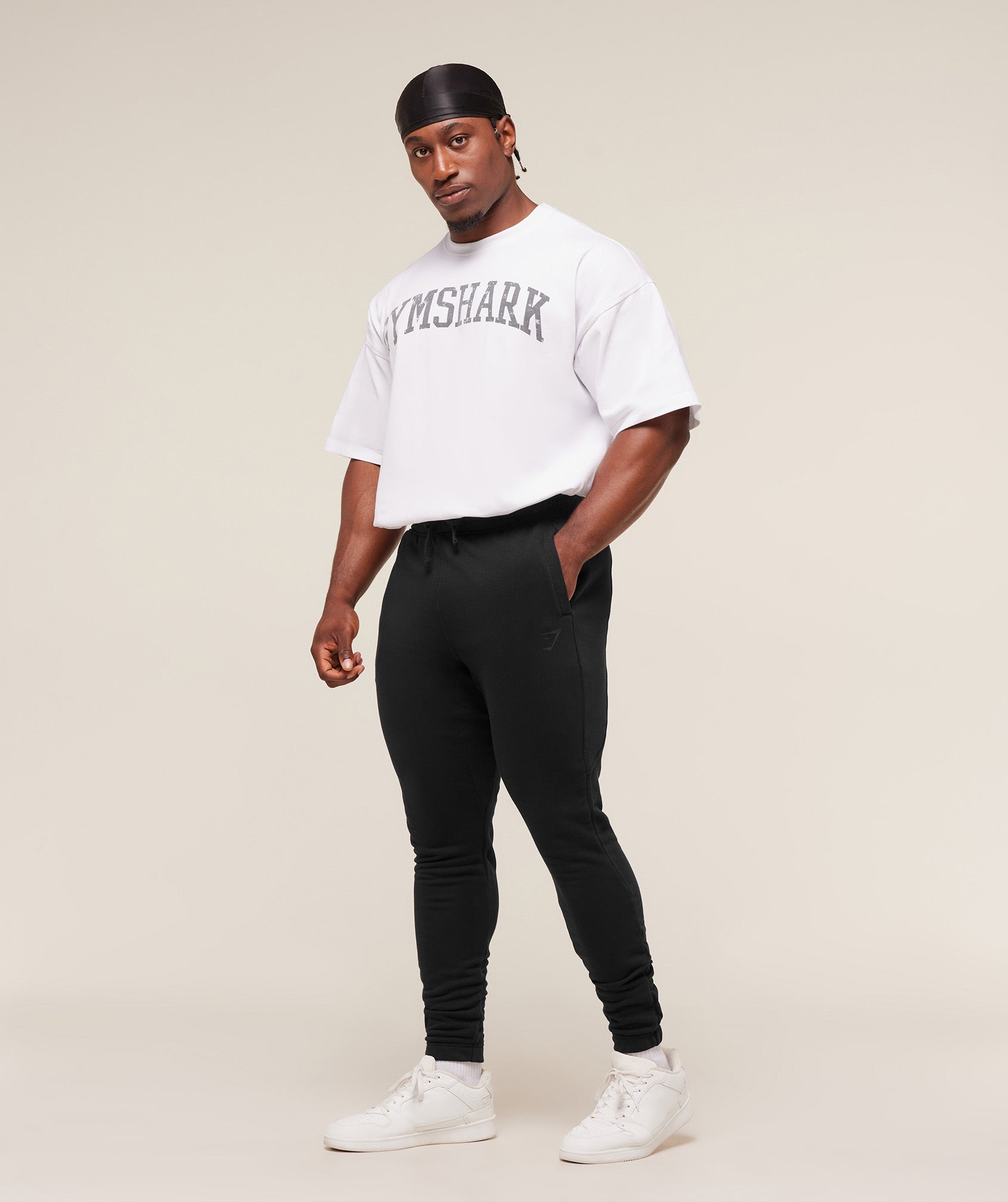 Power Wordmark Joggers Oversized Fit - Image 3