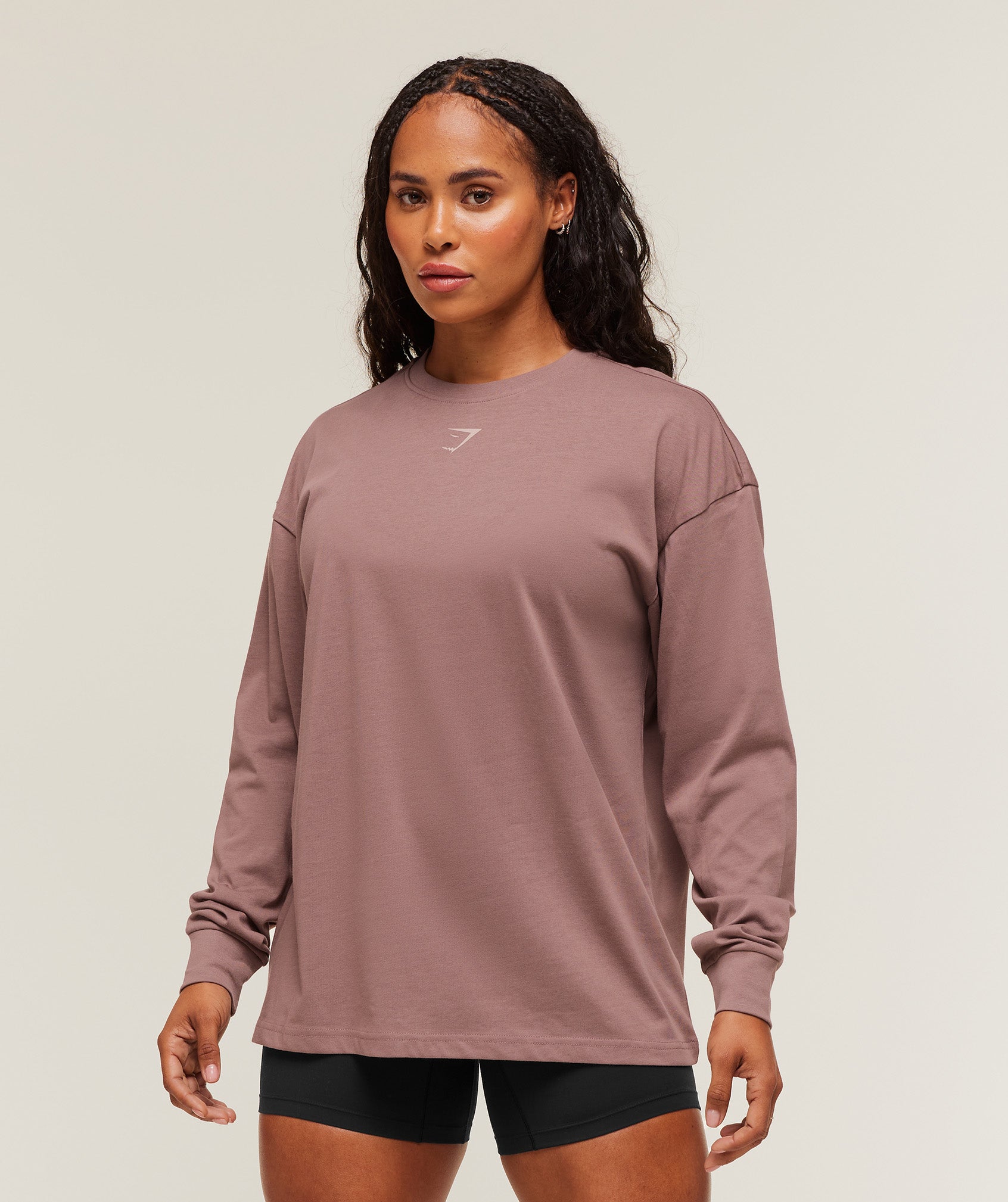 Alternative view of Power Long Sleeve Top Oversized Fit