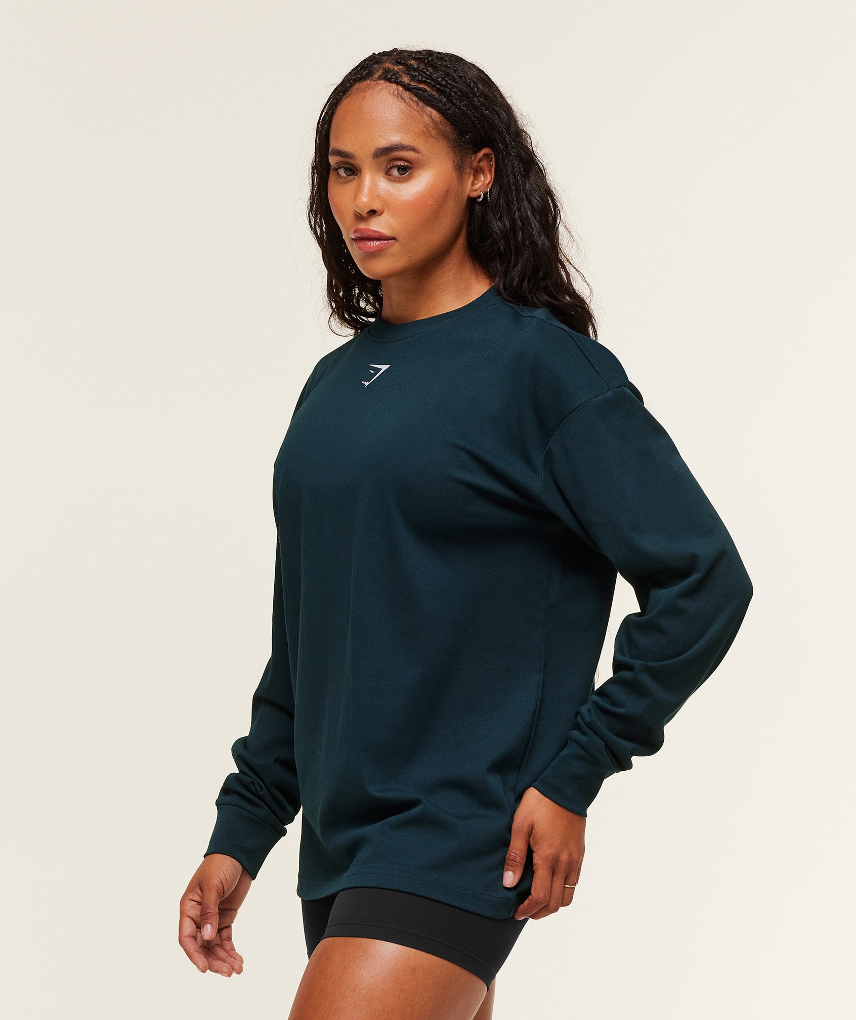 Power Long Sleeve Top Oversized Fit - Image 3