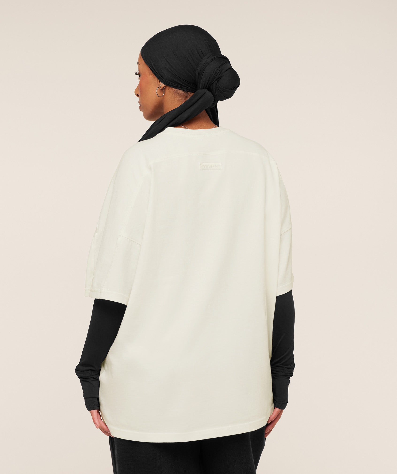 Alternative view of Pump Cover Structured Fleece Top Oversized Fit