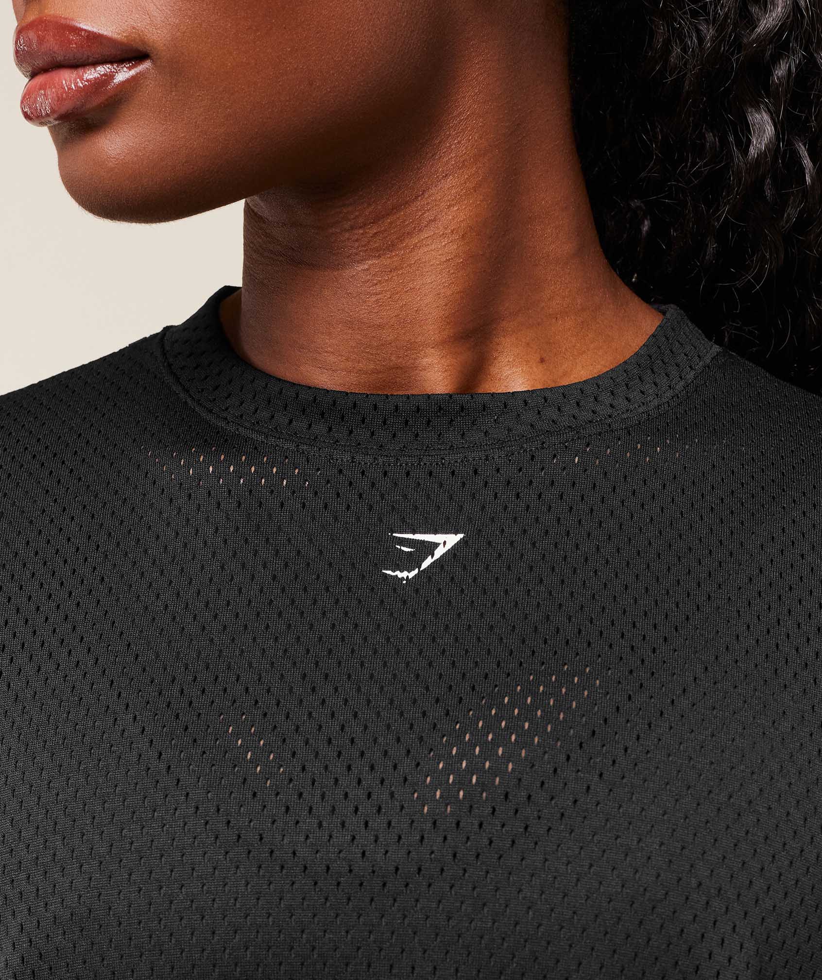 Lifting Mesh Oversized Tee Oversized Fit - Image 4