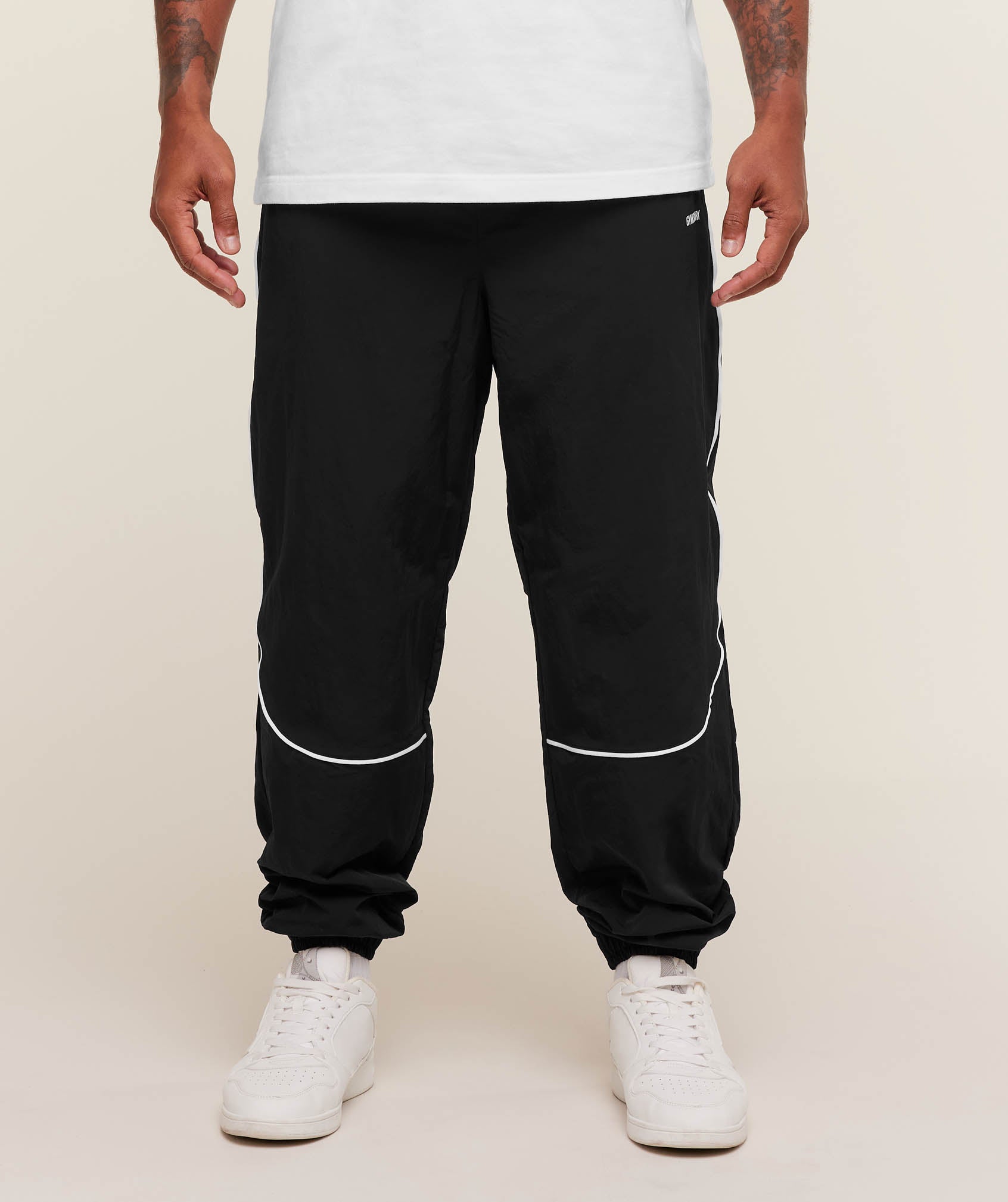 Retro Shell Track Pants Oversized Fit