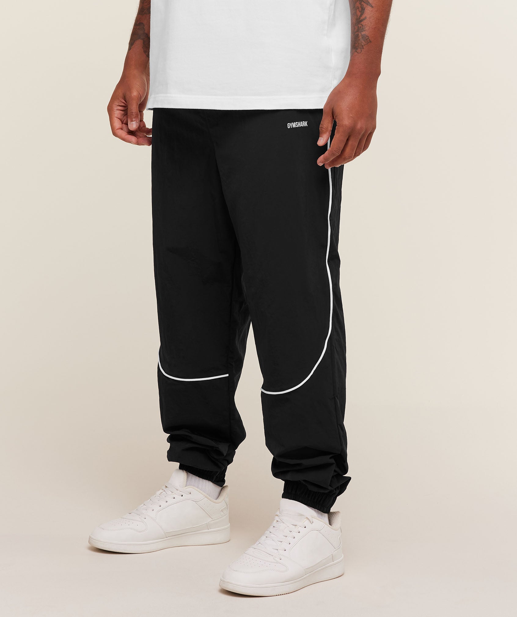 Retro Shell Track Pants Oversized Fit - Image 3