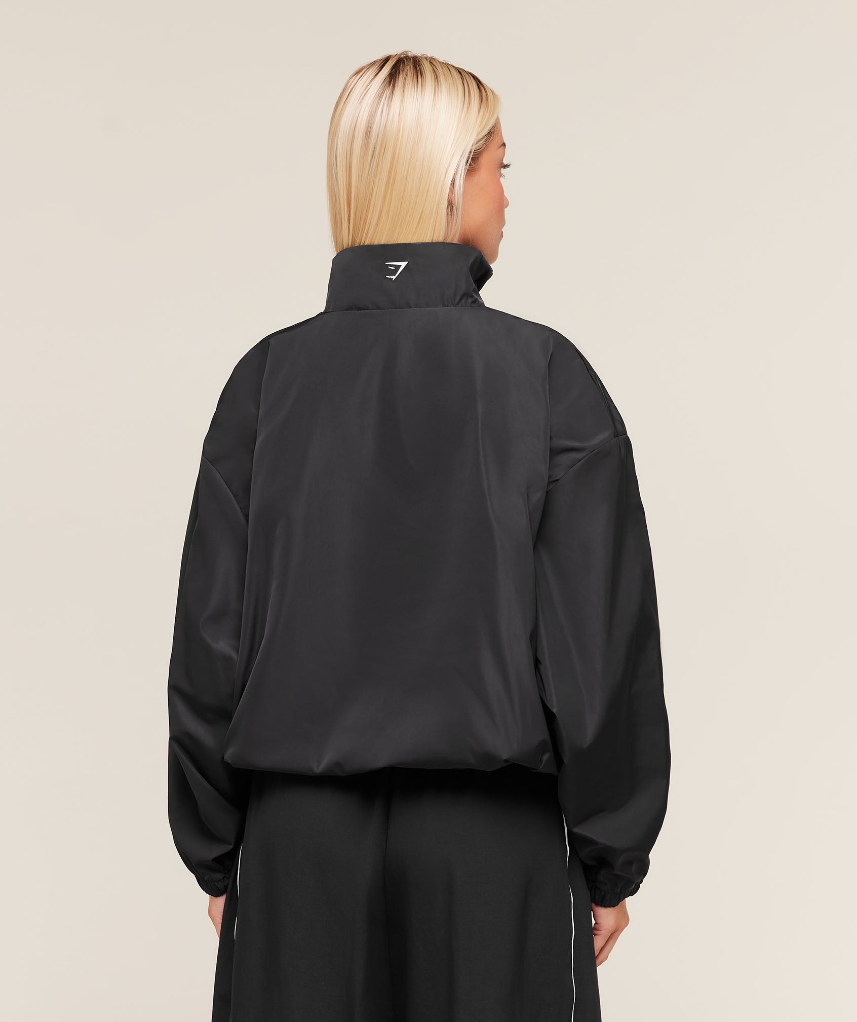 Alternative view of Wordmark 1/4 Zip Track Jacket