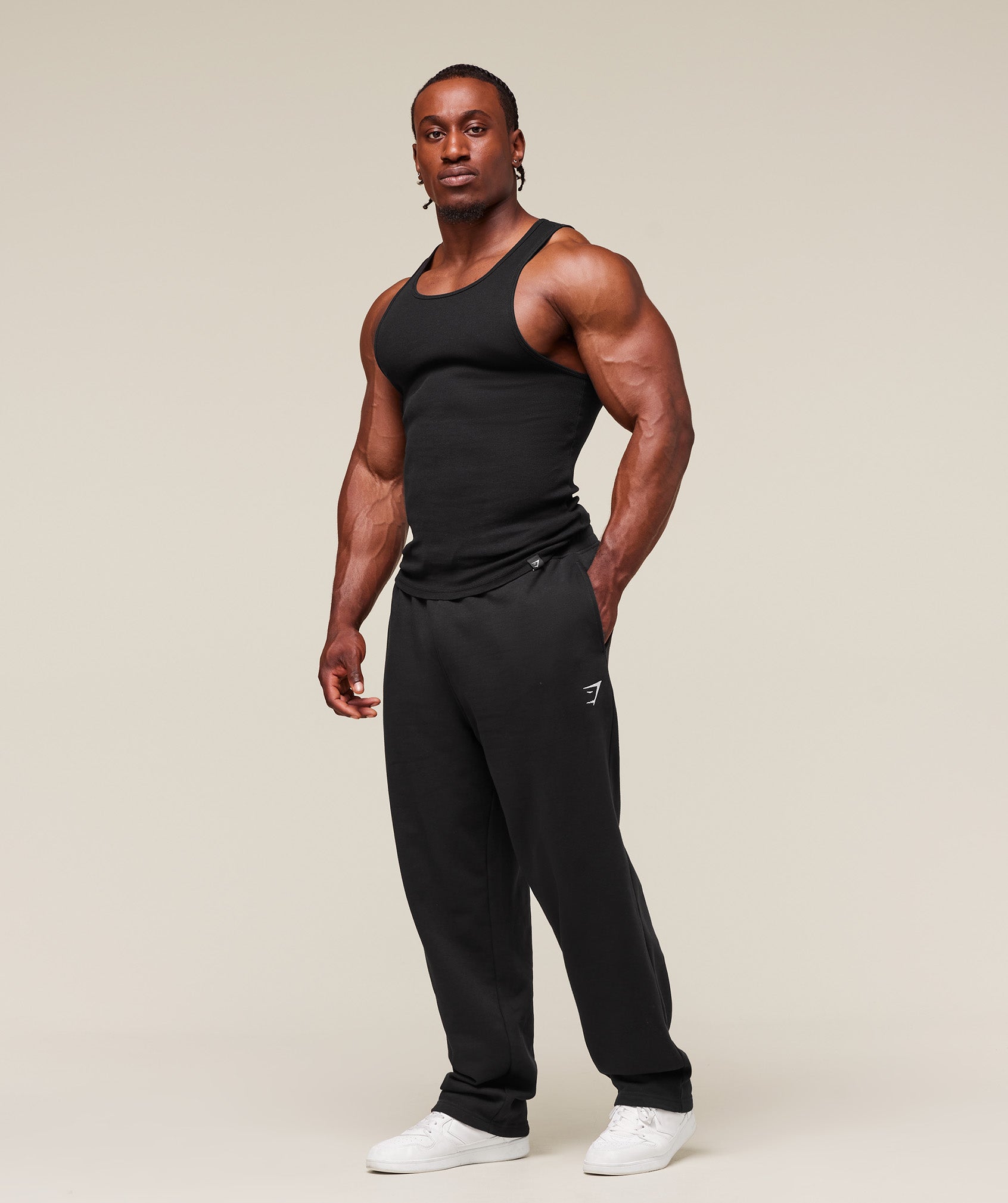 Ribbed Tank 1Pk Muscle Fit - Image 5