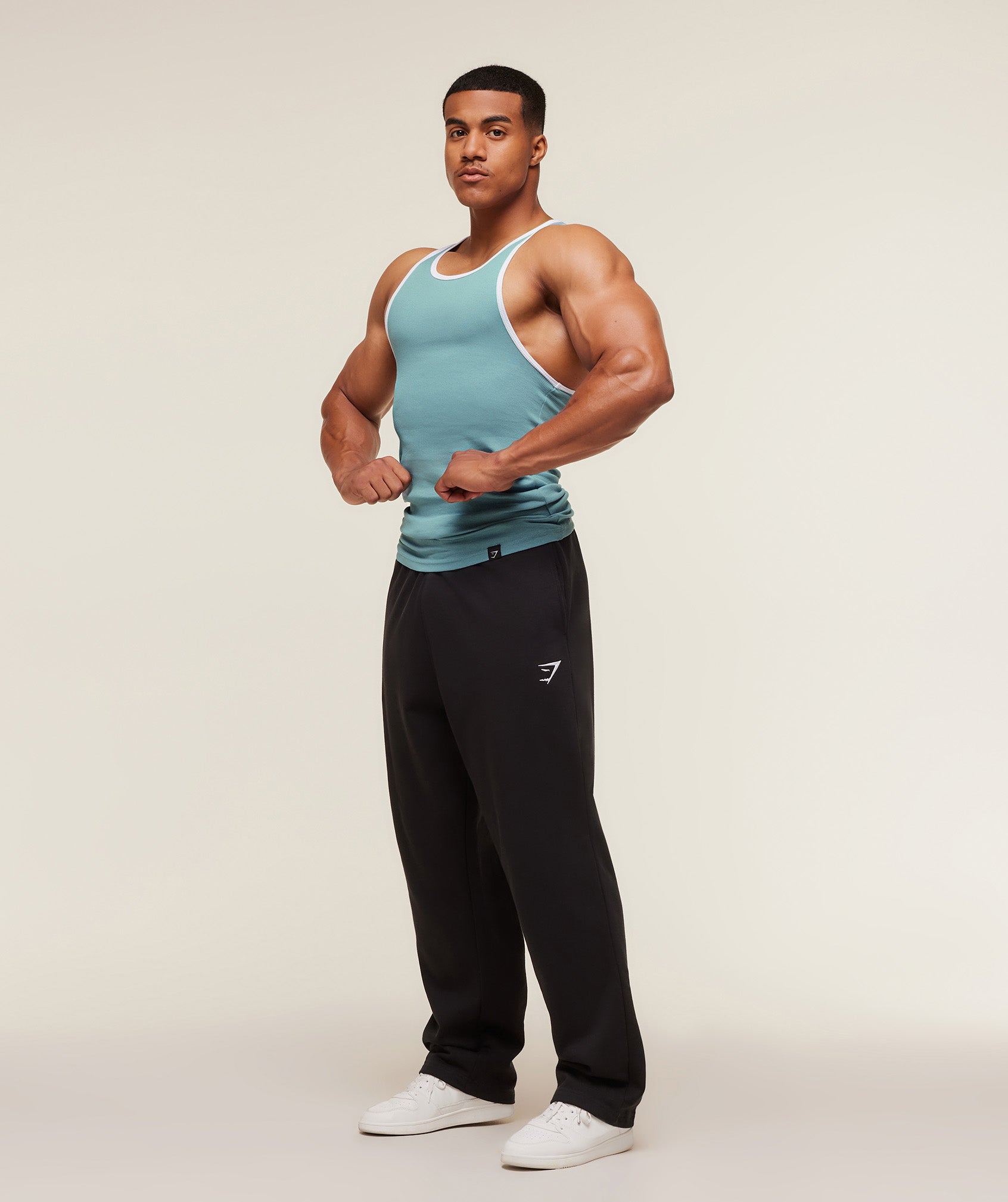 Ribbed Tank 1Pk Muscle Fit - Image 4