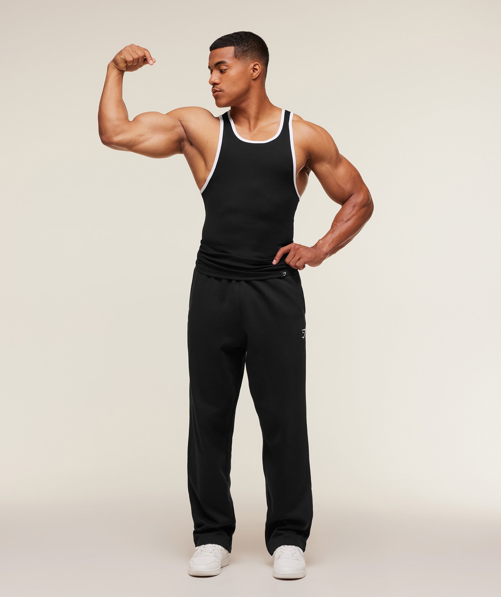 Ribbed Tank 1Pk Muscle Fit - Image 4