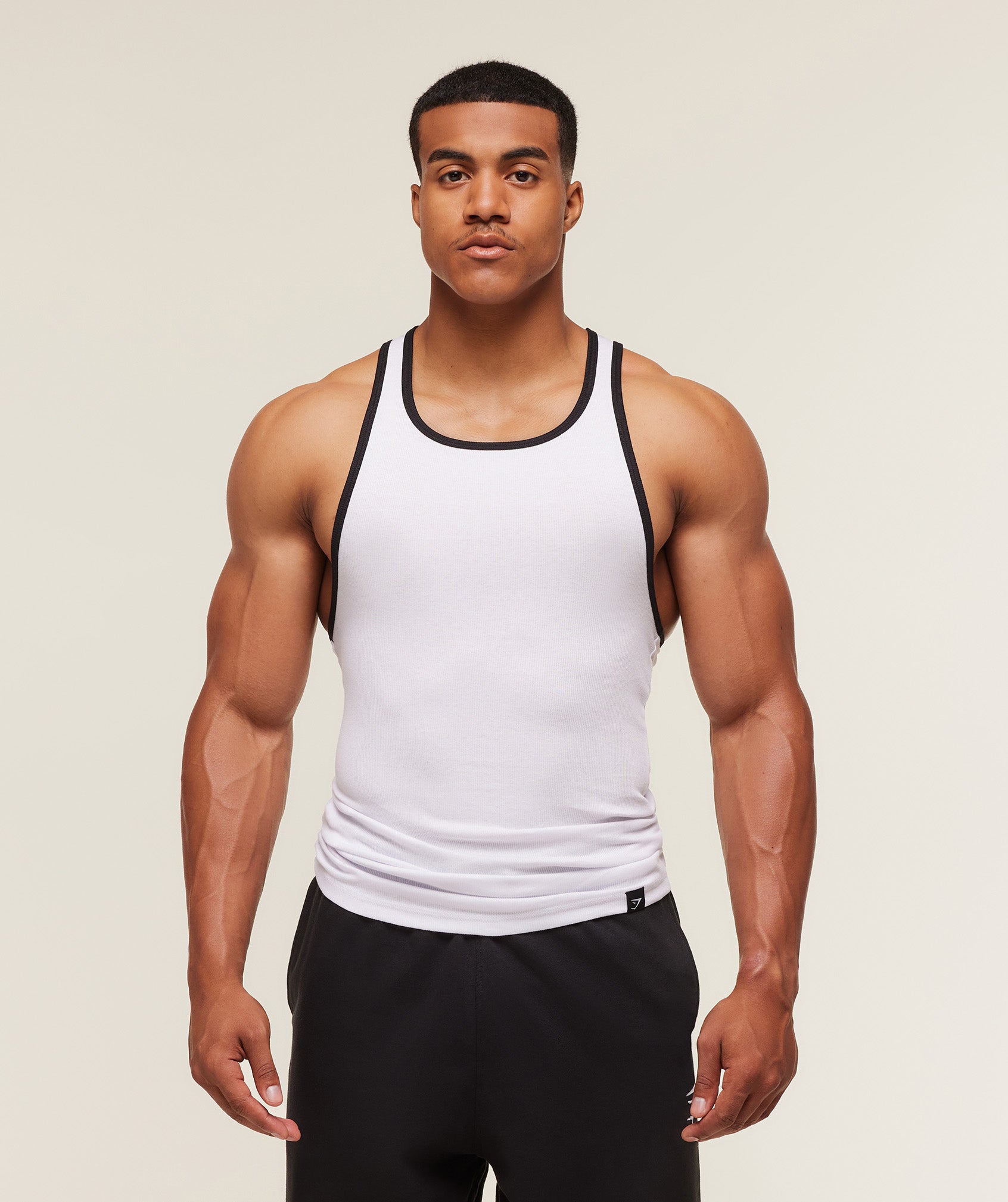 Ribbed Tank 1Pk Muscle Fit