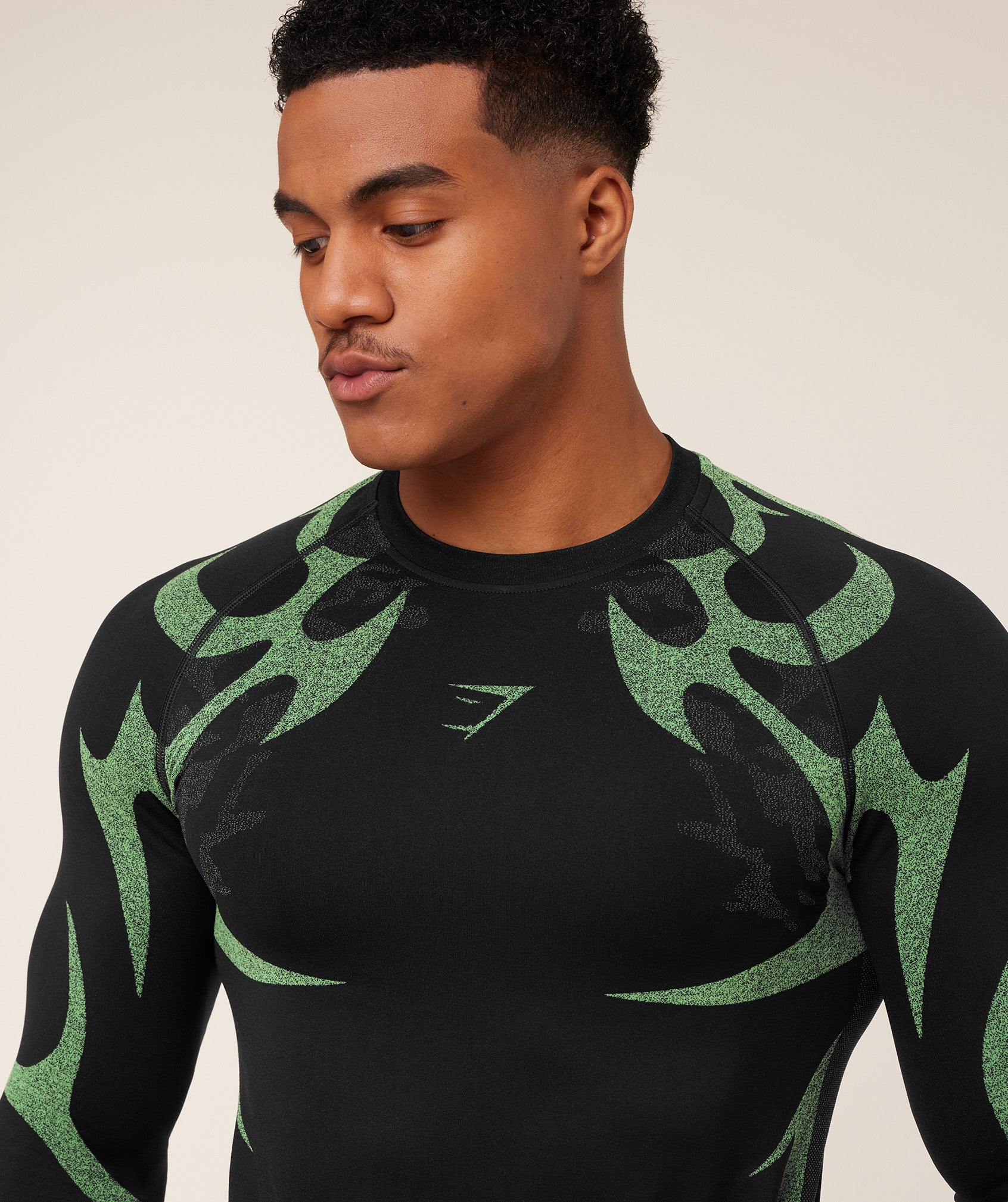 Storm Seamless Long Sleeve T-Shirt Muscle Fit - Image 6