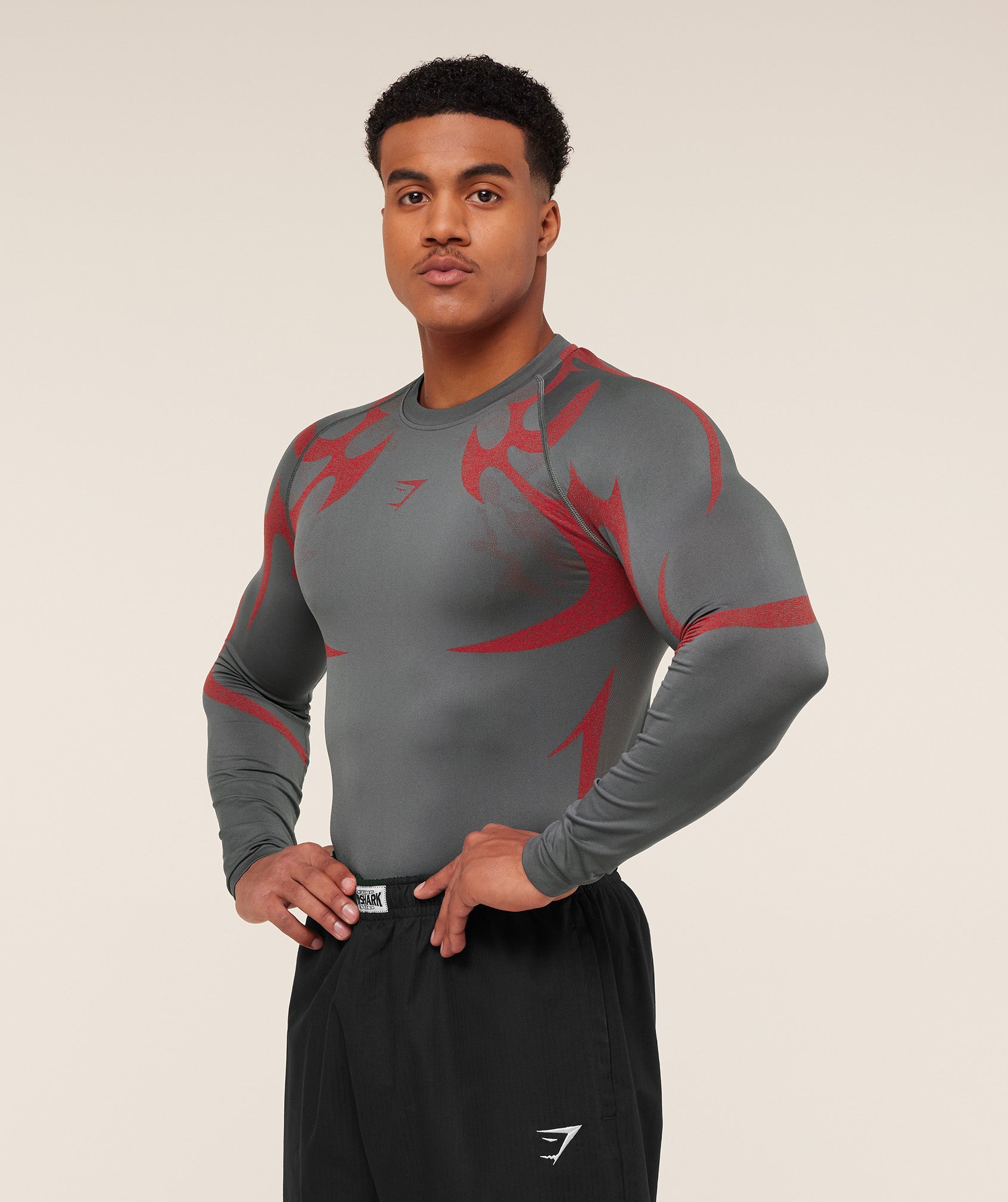 Storm Seamless Long Sleeve T-Shirt Muscle Fit - Image 3