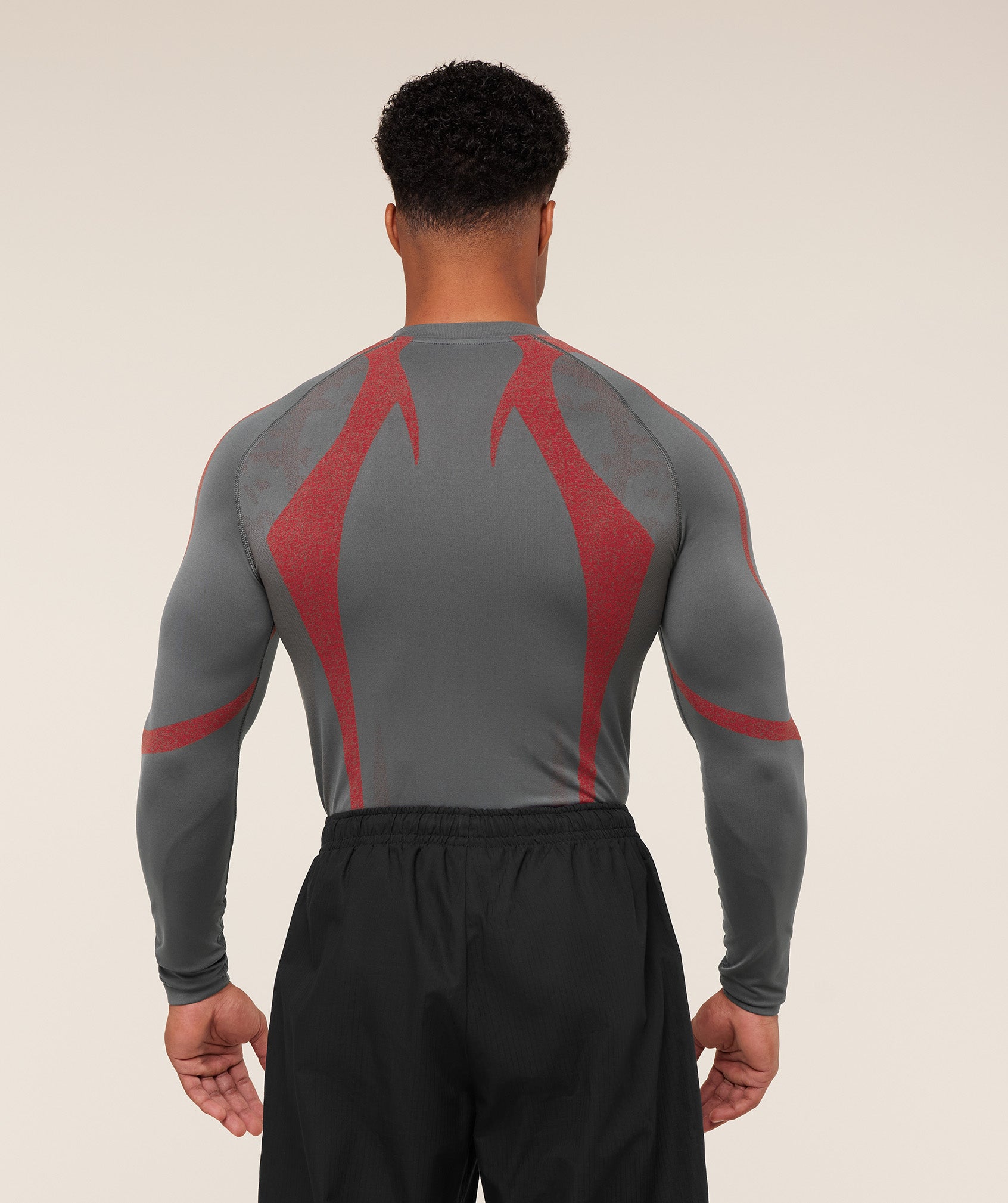 Alternative view of Storm Seamless Long Sleeve T-Shirt Muscle Fit