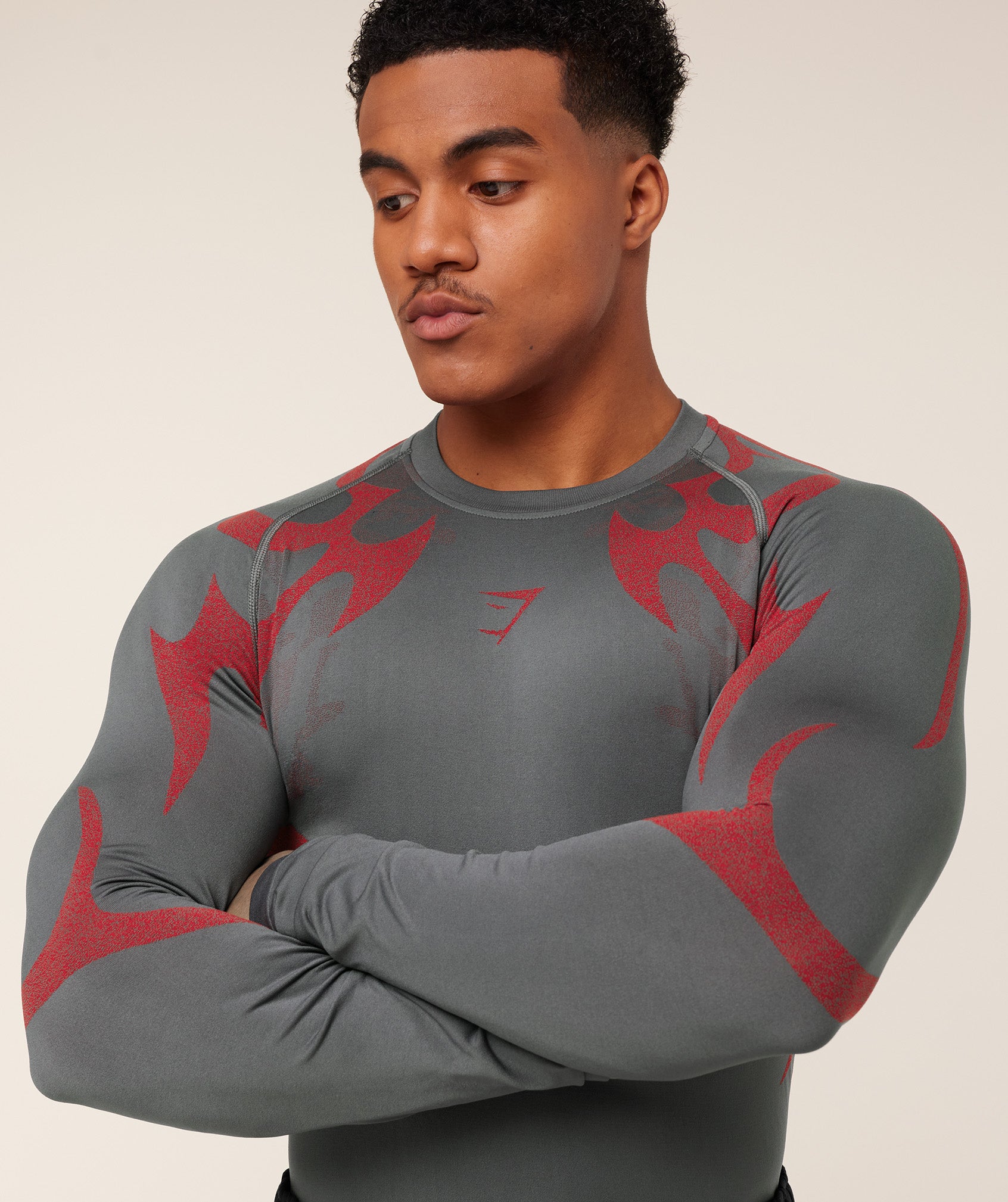 Storm Seamless Long Sleeve T-Shirt Muscle Fit - Image 6