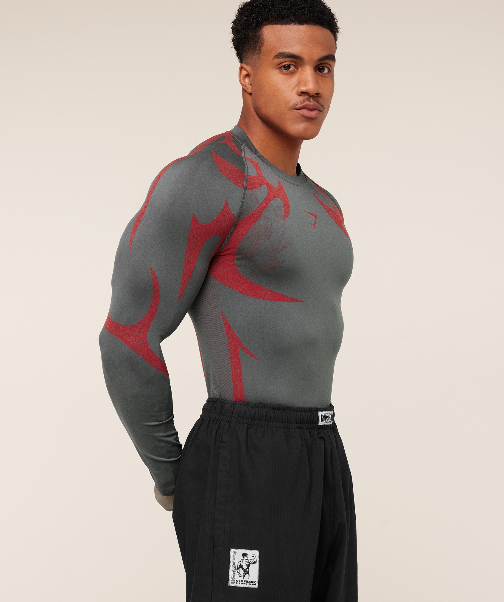 Storm Seamless Long Sleeve T-Shirt Muscle Fit - Image 4