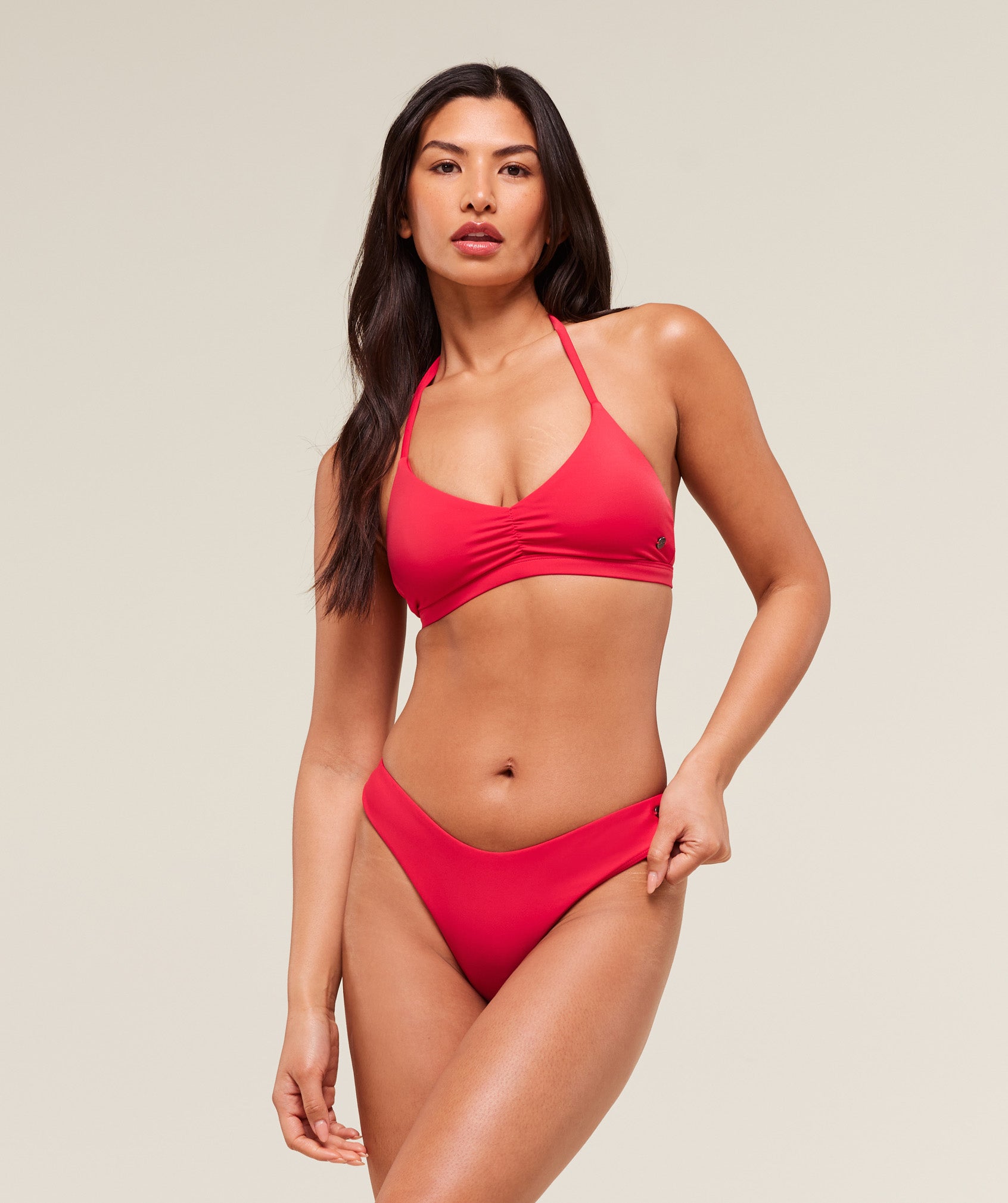 Dipped Front Bikini Thong Swimwear | Non-Returnable - Image 3