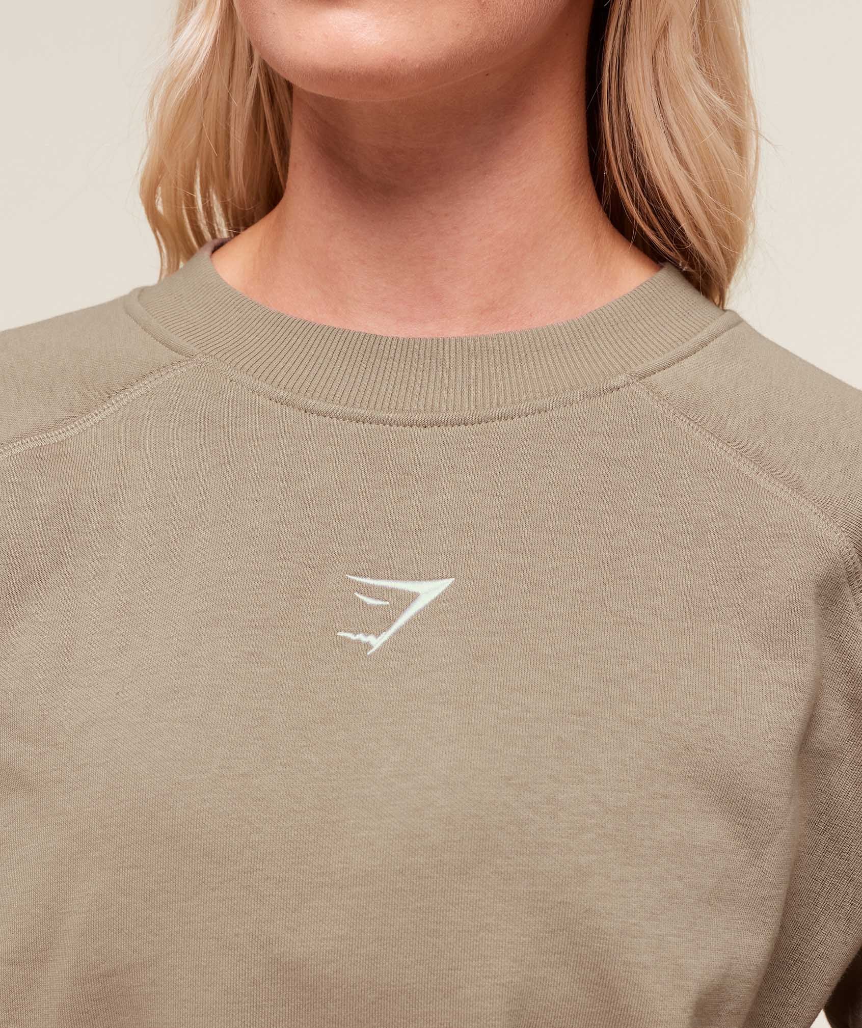 Training Oversized Fleece Sweatshirt Oversized Fit - Image 4