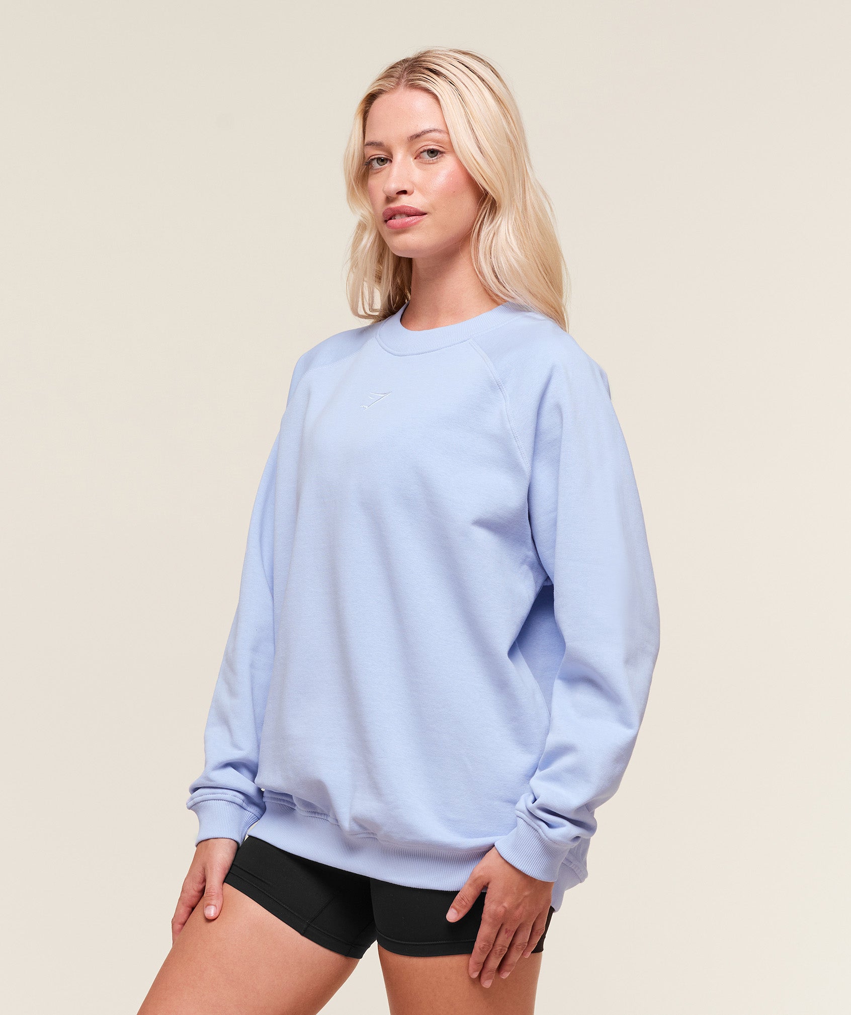 Training Oversized Fleece Sweatshirt Oversized Fit - Image 3