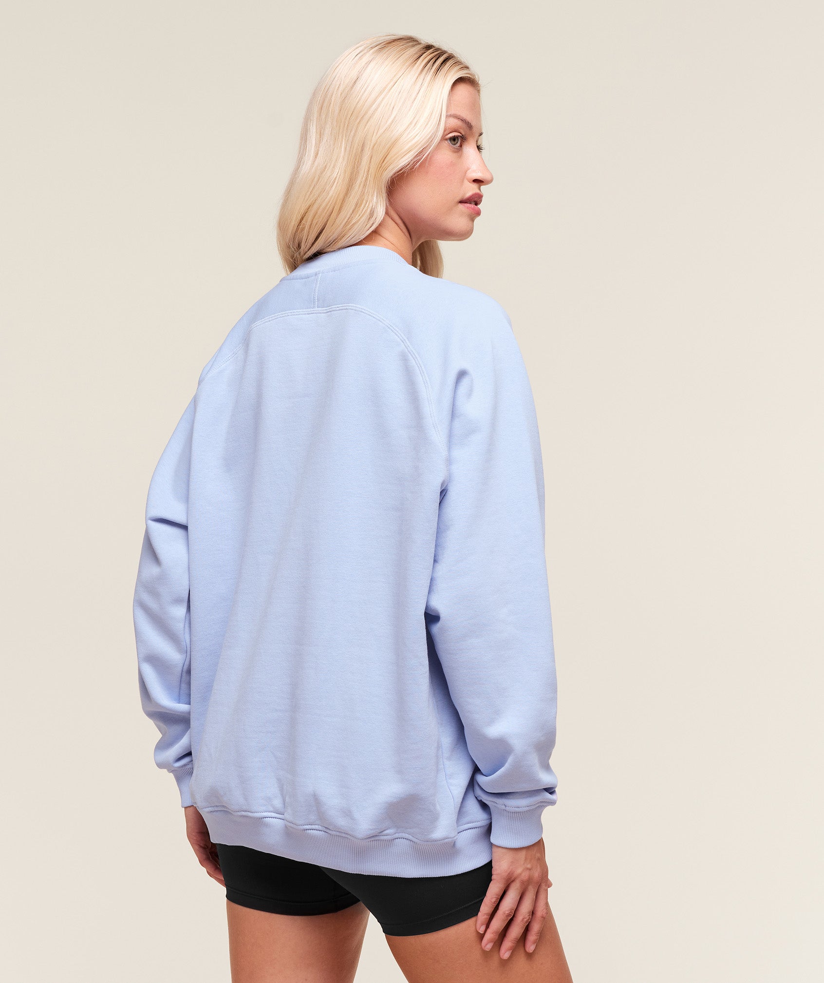 Alternative view of Training Oversized Fleece Sweatshirt Oversized Fit