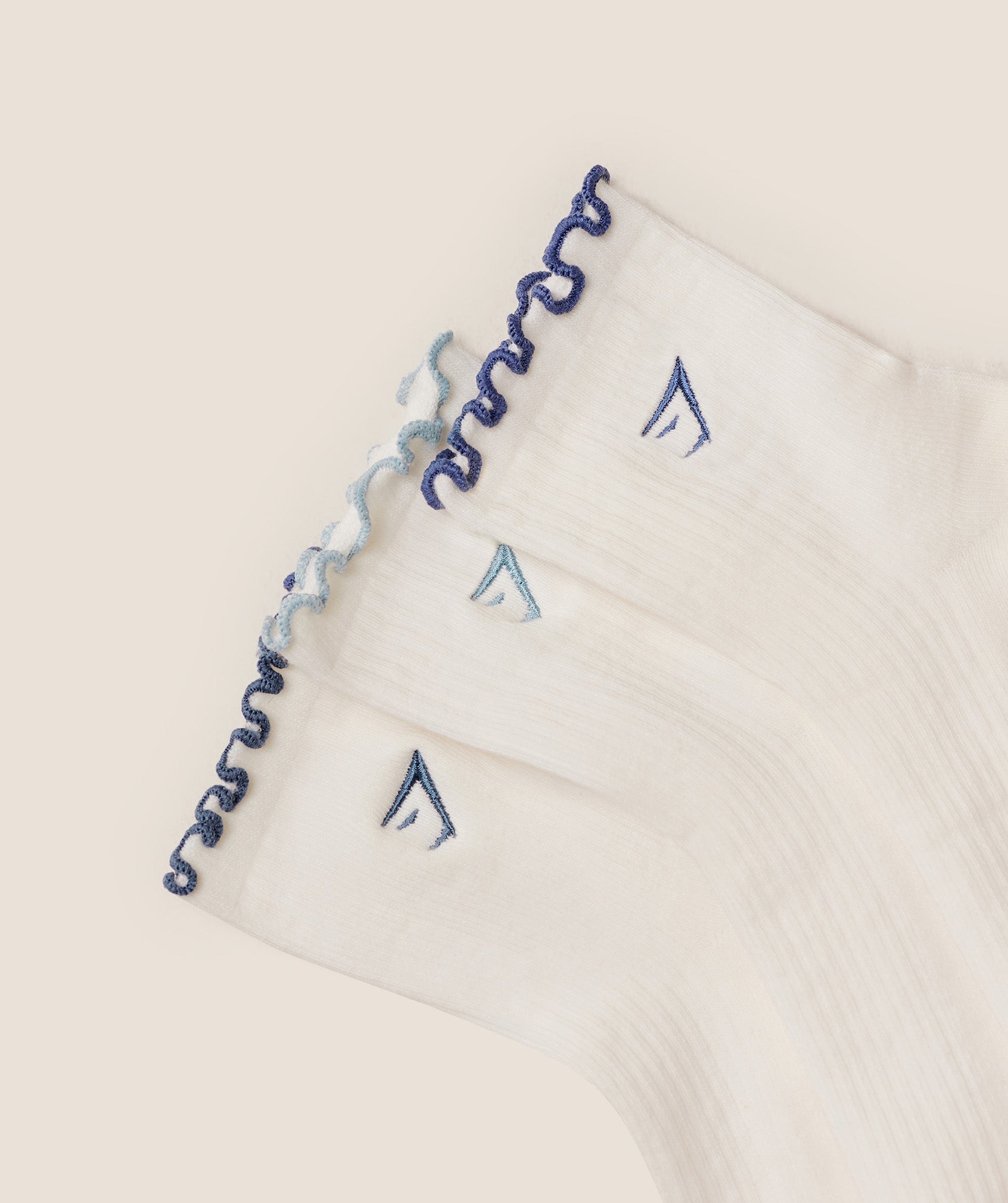 Alternative view of Midi Frill Socks 3Pk